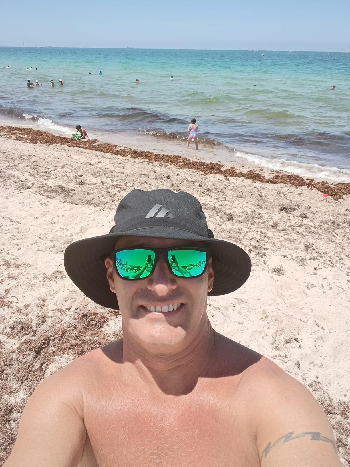 Sunglasses-Men Polarized Mens Sunglasses: Classic Women Sun Glasses UV Protection for Fishing customer photo 2