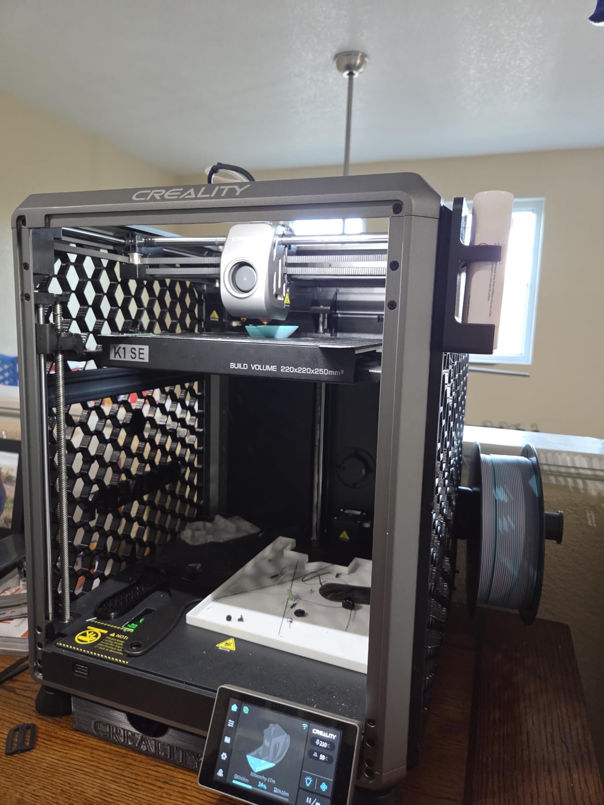 Creality 2025 K1 SE/K1C/K1/K1 Max Hotend Upgrade Ceramic Heating Block Kit, Terminal with Buckle, Official K1 Series Unicorn Quick-Swap Nozzle Kit, 3D Printer Hotend 600mm/s High-Speed, New Version customer photo 2