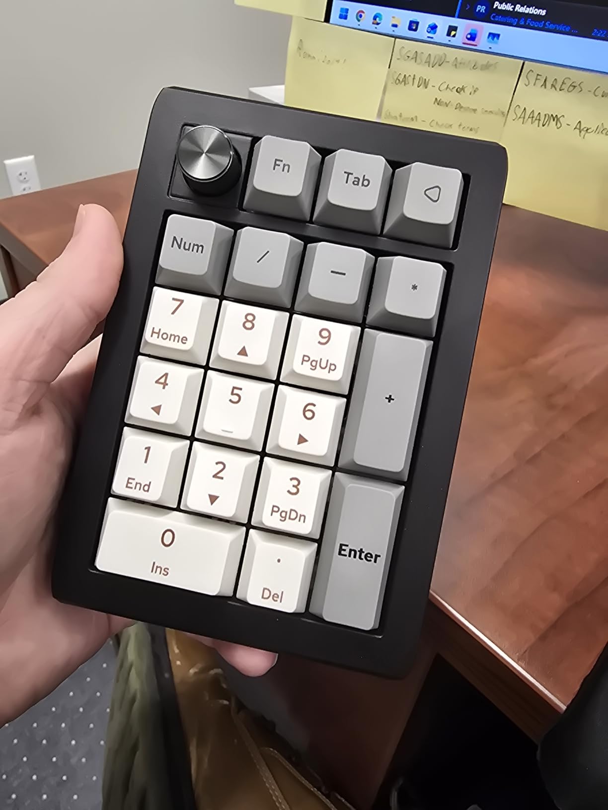EPOMAKER EK21 VIA Gasket Number Pad with 1000mAh Battery, BT 5.0/2.4GHz/Wired Hot-Swap Numpad with Aluminum Alloy knob, Programmable for Win/Mac/Gaming customer photo 2