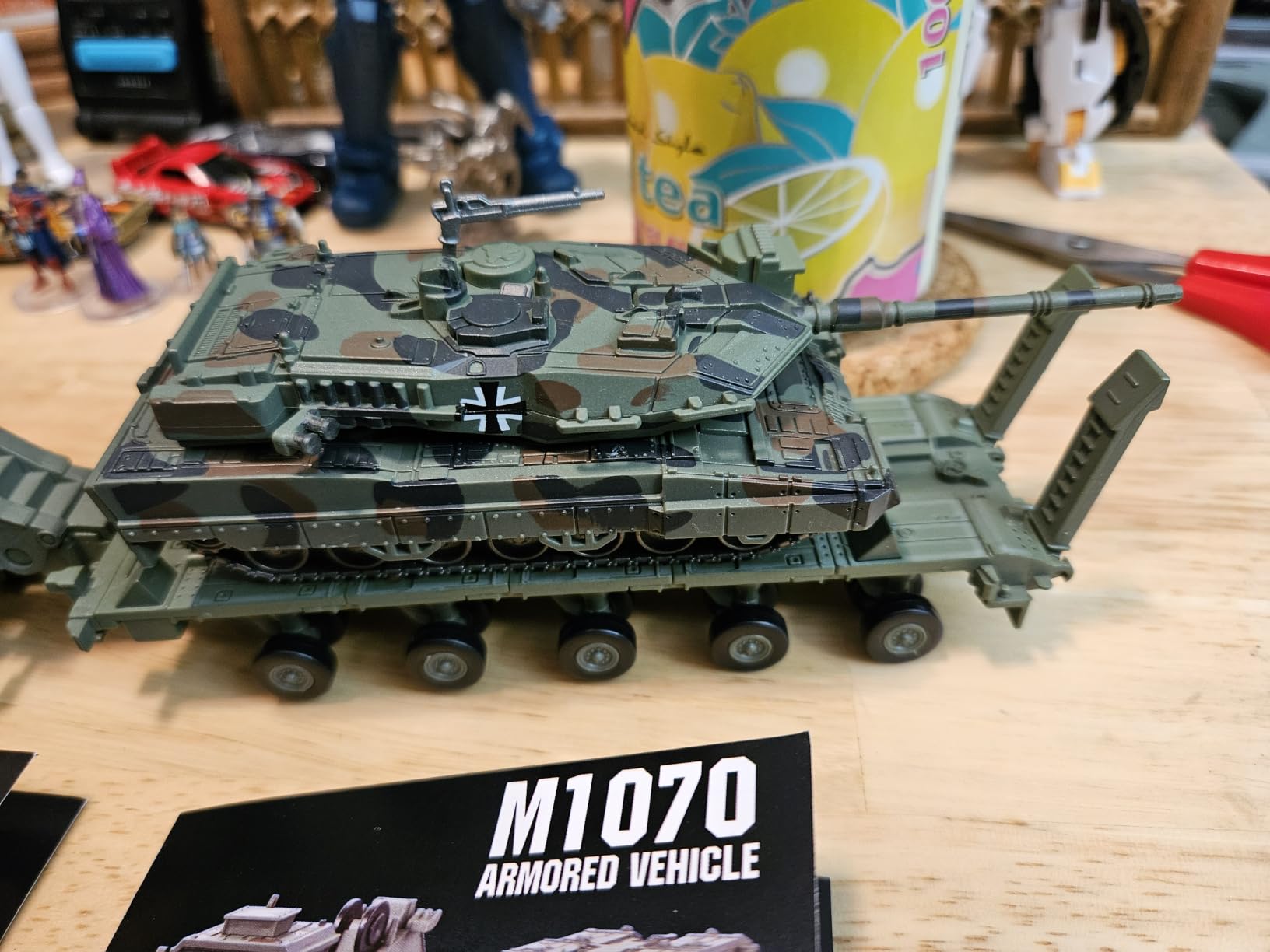 1/72 Scale M1070 Military Truck Quick Build Model Armored Vehicle customer photo 1
