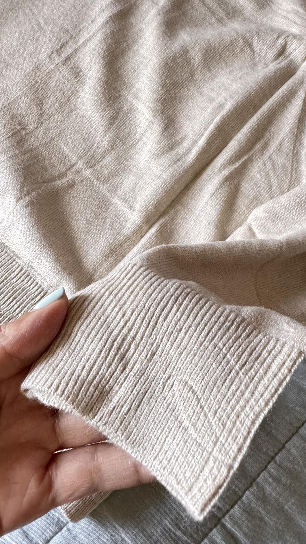 Dokotoo Women's Wool Hollow Out Sweaters Lightweight Crochet Pullover Tops | 2026 Fall Winter Outfits,Long Sleeve,Lightweight Knit Pullover,Comfort Warm Tops,Fashion Clothing customer photo 2