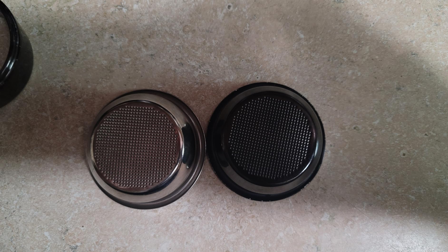 MHW-3BOMBER 58mm Bottomless Portafilter Fits E61, Flair 58, ECM, Rocket, Sanremo, Synesso, VBM Coffee Machines, 2 Ears Flat Espresso Portafilter with 18g Filter Basket, Wood Handle, BP7120L customer photo 1