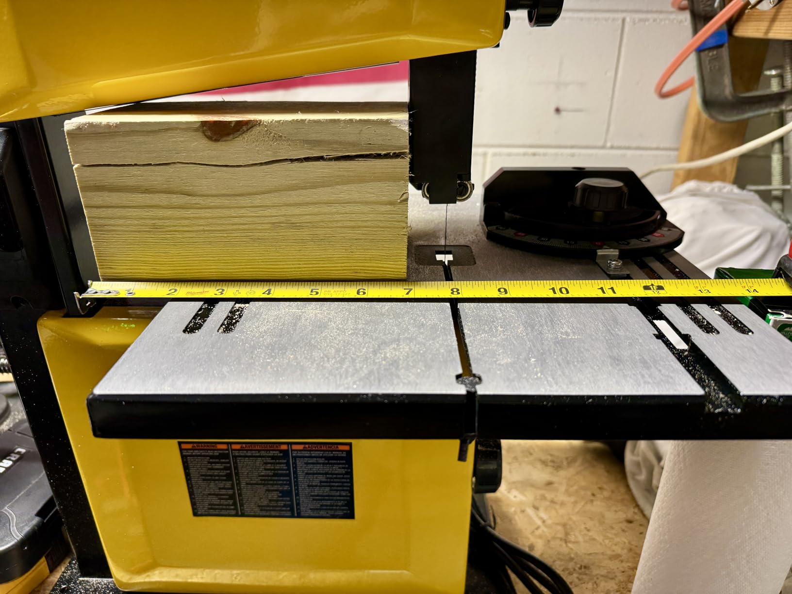 Woodskil 10 Inch Dual Speed Band Saw with Stand, 3.4A 2360/3000 FPM Benchtop Bandsaw with Quick Tension System & Quick Tool-Free Doors customer photo 1