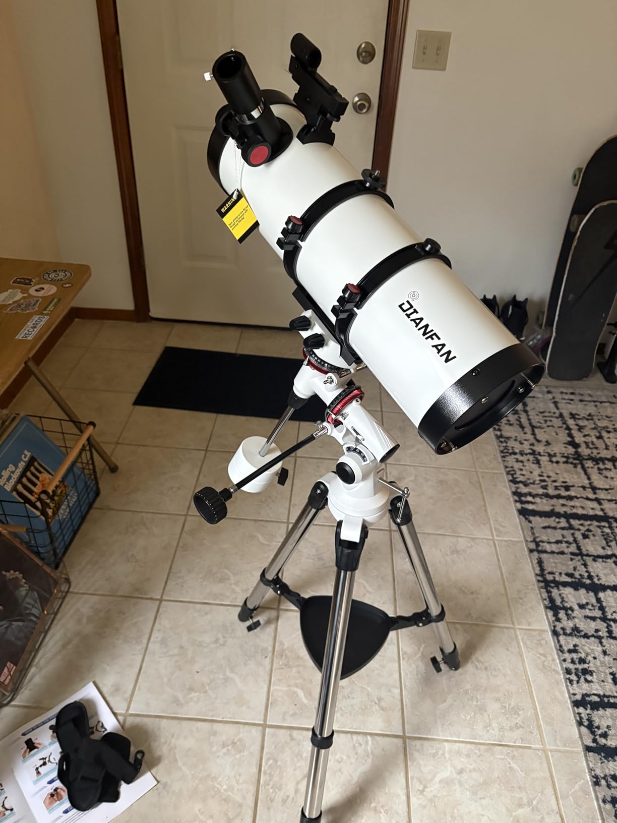 150EQ Manual Equatorial Reflector Telescope for Adults customer photo 1