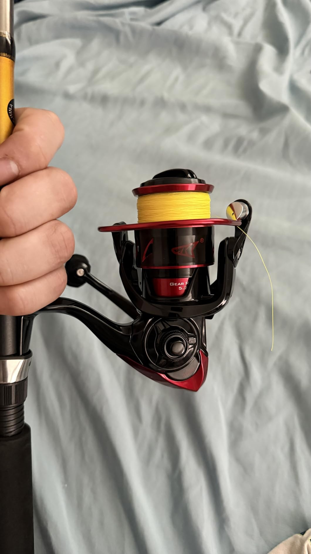 KastKing Sharky Spinning Reel - Carbon Fiber Drag 33-39.5LB, 10+1 Stainless Bearings customer photo 1
