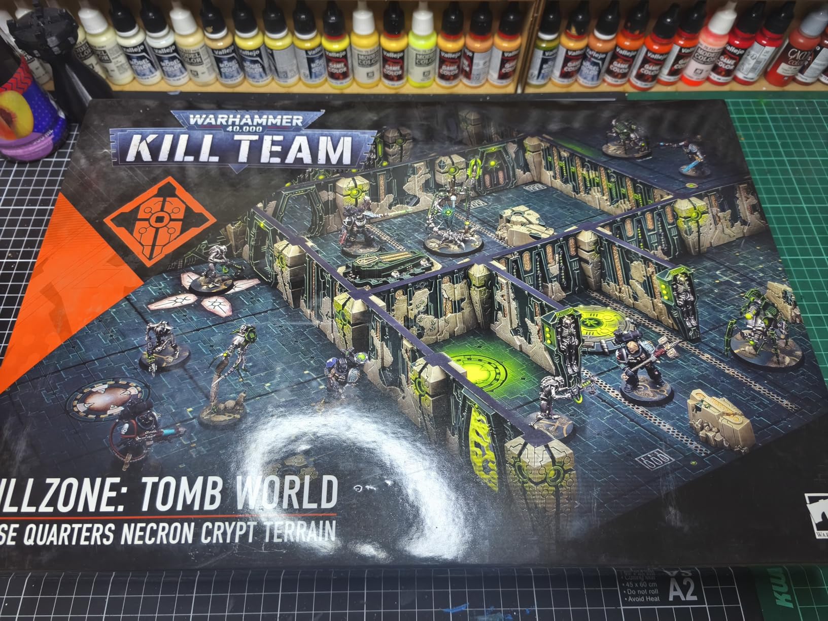 Killzone: Tomb World - Modular Necron Terrain Set for Kill Team with Game Board, 25 Pieces customer photo 1
