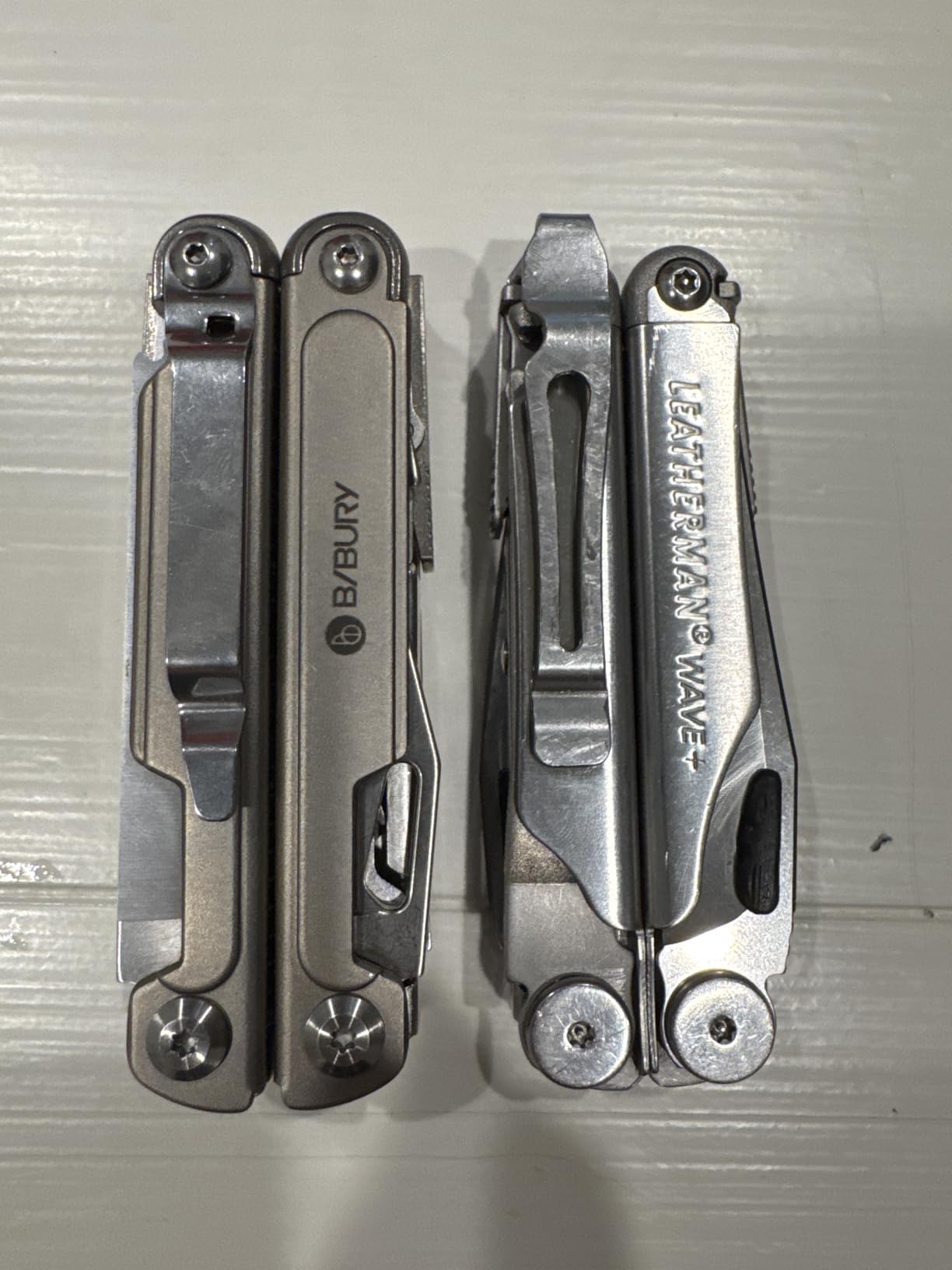BIBURY 24-in-1 Titanium Multitool Pliers, 8.7oz Ultra-Light EDC Pocket Tool with Sheath & Belt Clip - 2048DT customer photo 2