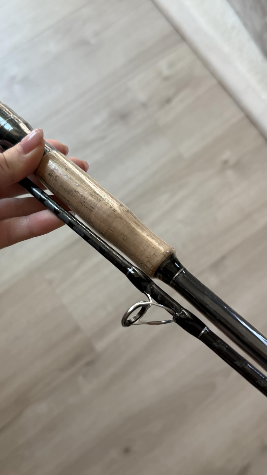 Jenseits Carbon Fiber Fishing Rod Series (6-12 Ft), Spinning & Casting Rods with Stainless Steel Ceramic Guides, Fast Action Fishing Pole for Bass, Trout, Walleye & Surf Fishing customer photo 1