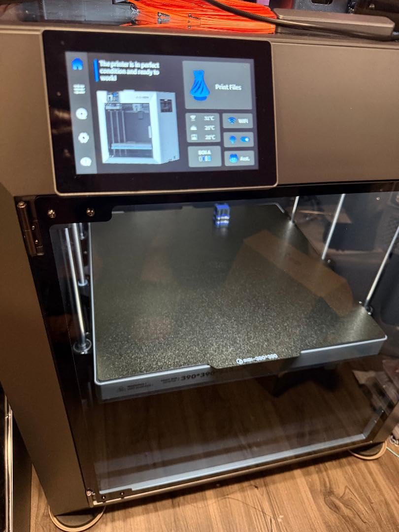 QIDI Max4 Combo 3D Printer, 390x390x340mm Large Build Volume, 65C Heated Chamber FDM 3D Printers, Max 800mm/s High Speed, Supports Up to 16-Colors/Multi Materials with QIDI BOX, Auto Bed Leveling customer photo 1
