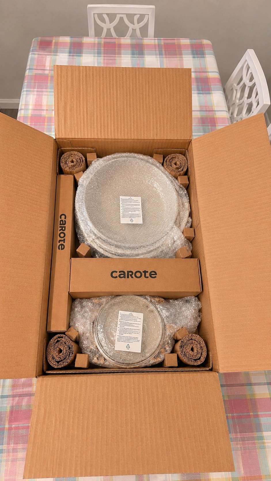 CAROTE 21pcs Ceramic Cookware Sets, Pots and Pans Set | Healthy Cooking Set, Non-Toxic Induction, Ultra Durable, Easy Clean, Induction Compatible, PFAS FREE customer photo 1