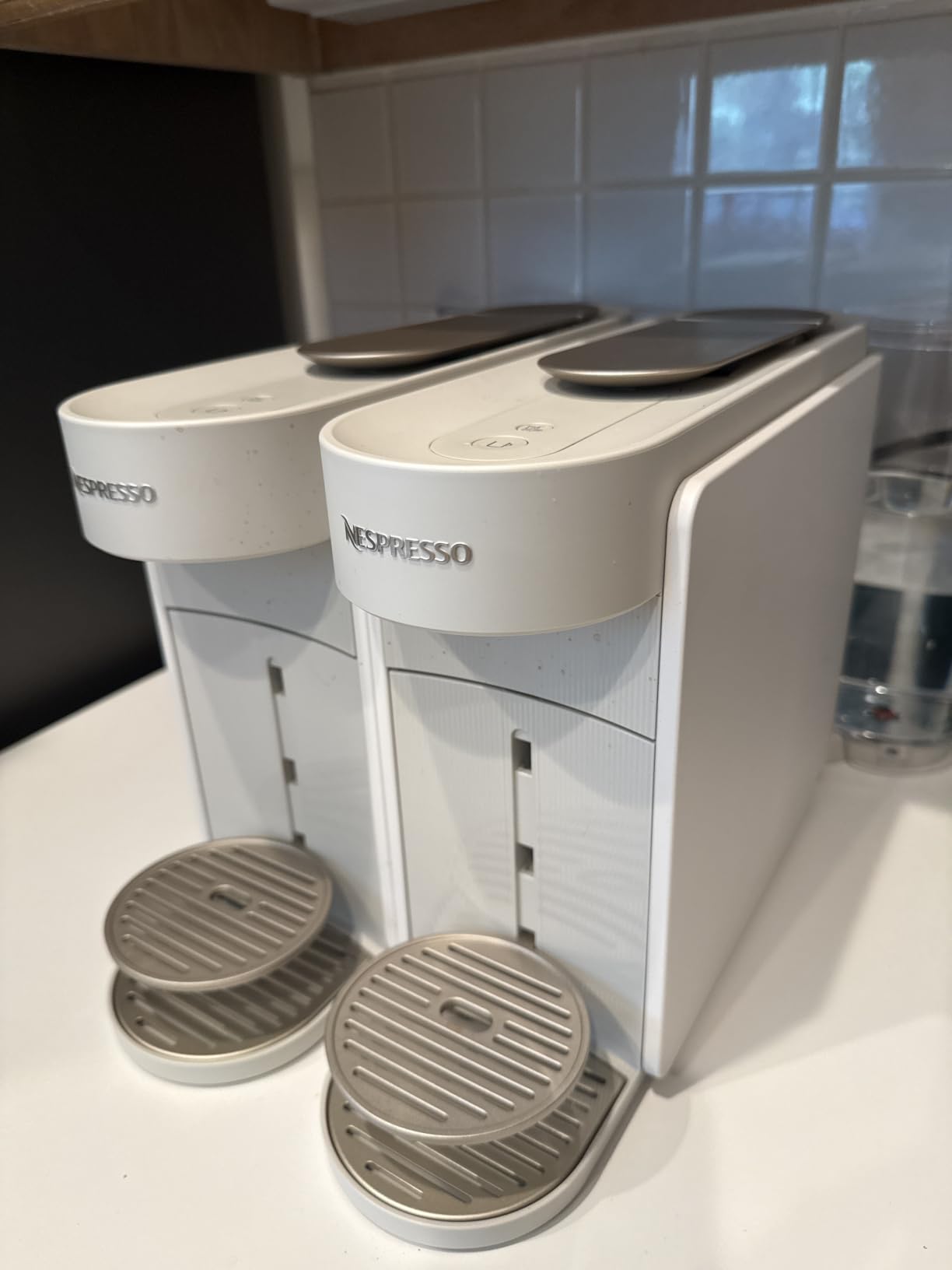 Nespresso Vertuo Up Coffee and Espresso Maker by DeLonghi, White customer photo 1