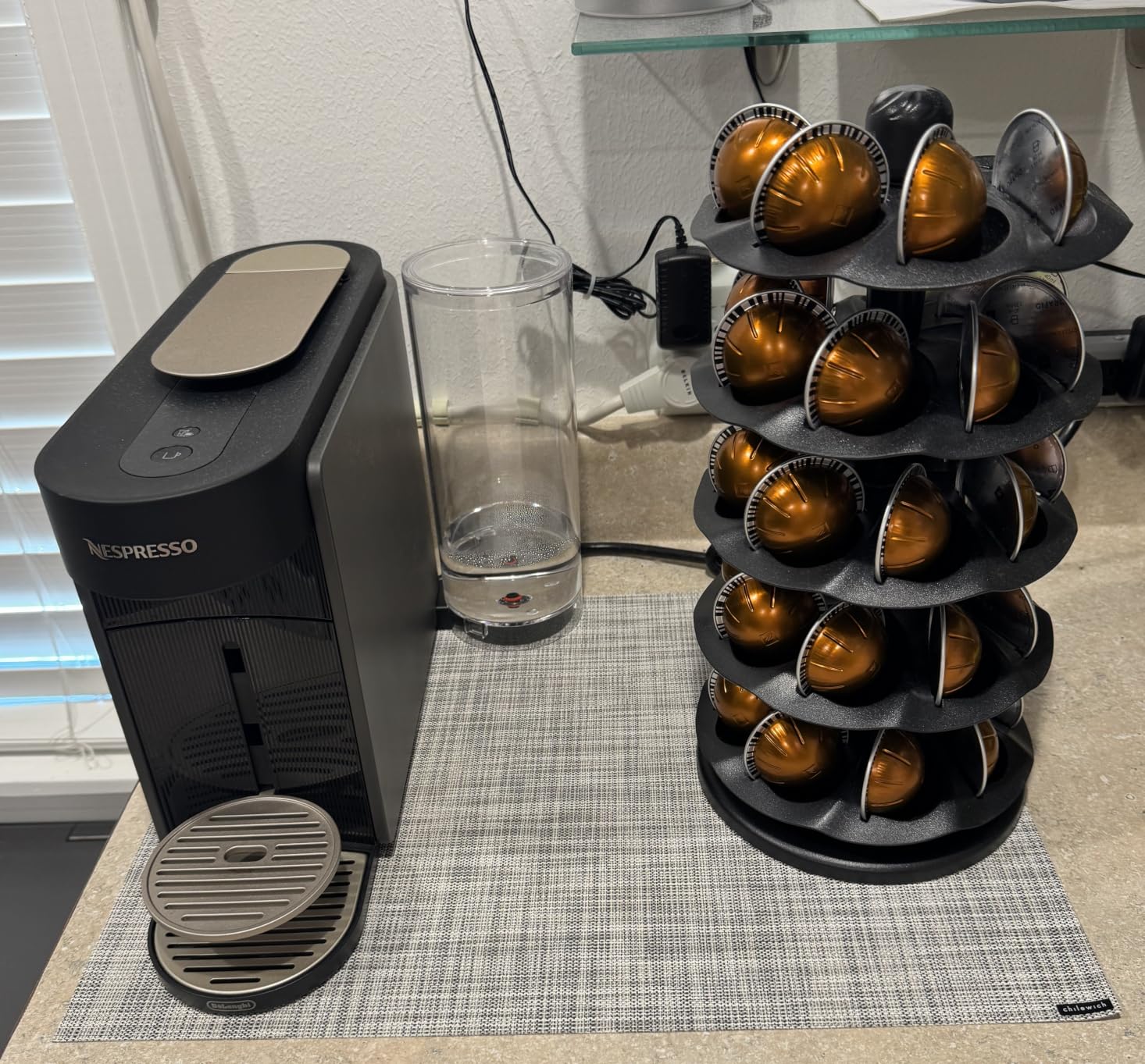 Nespresso Vertuo Up Coffee and Espresso Maker by DeLonghi, White customer photo 2