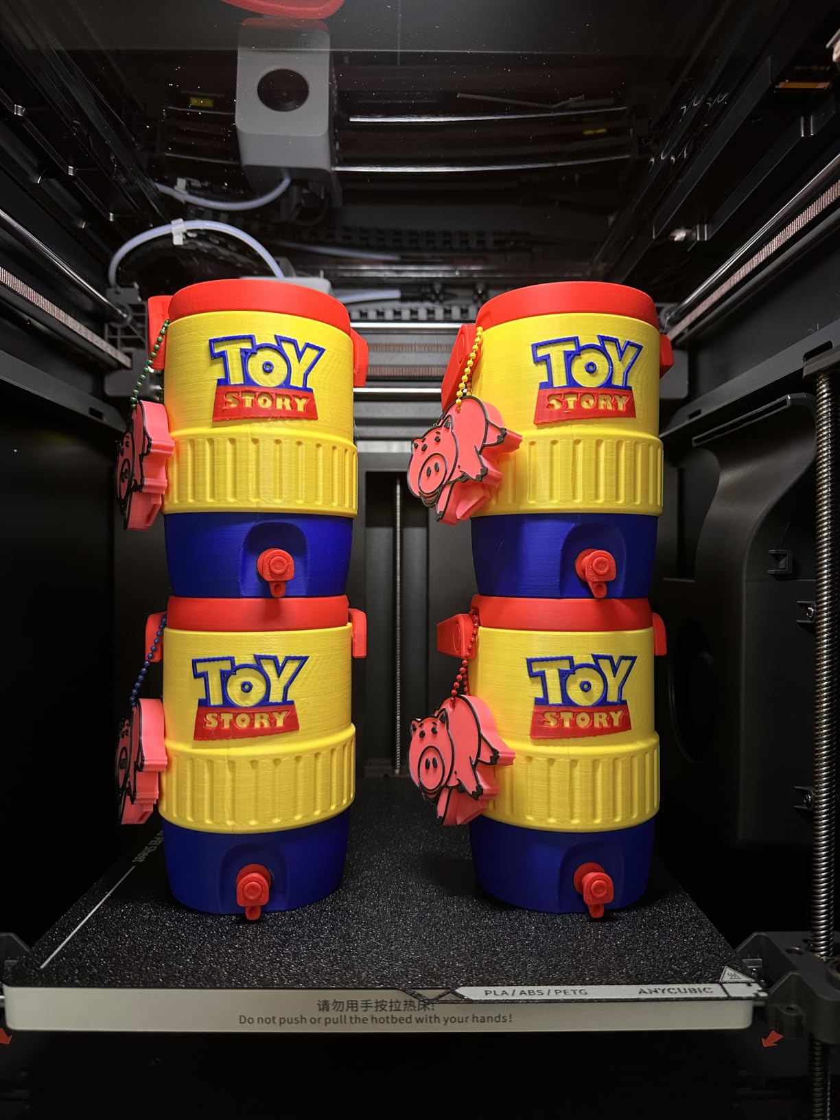 Anycubic Kobra S1 Combo Multi-Color 3D Printer with Active Filament Drying, 600mm/s High Speed CoreXY 3D Printer, Fully Enclosed & Auto Leveling, 4-Color Printing Bulit-in, Smart APP Control customer photo 1