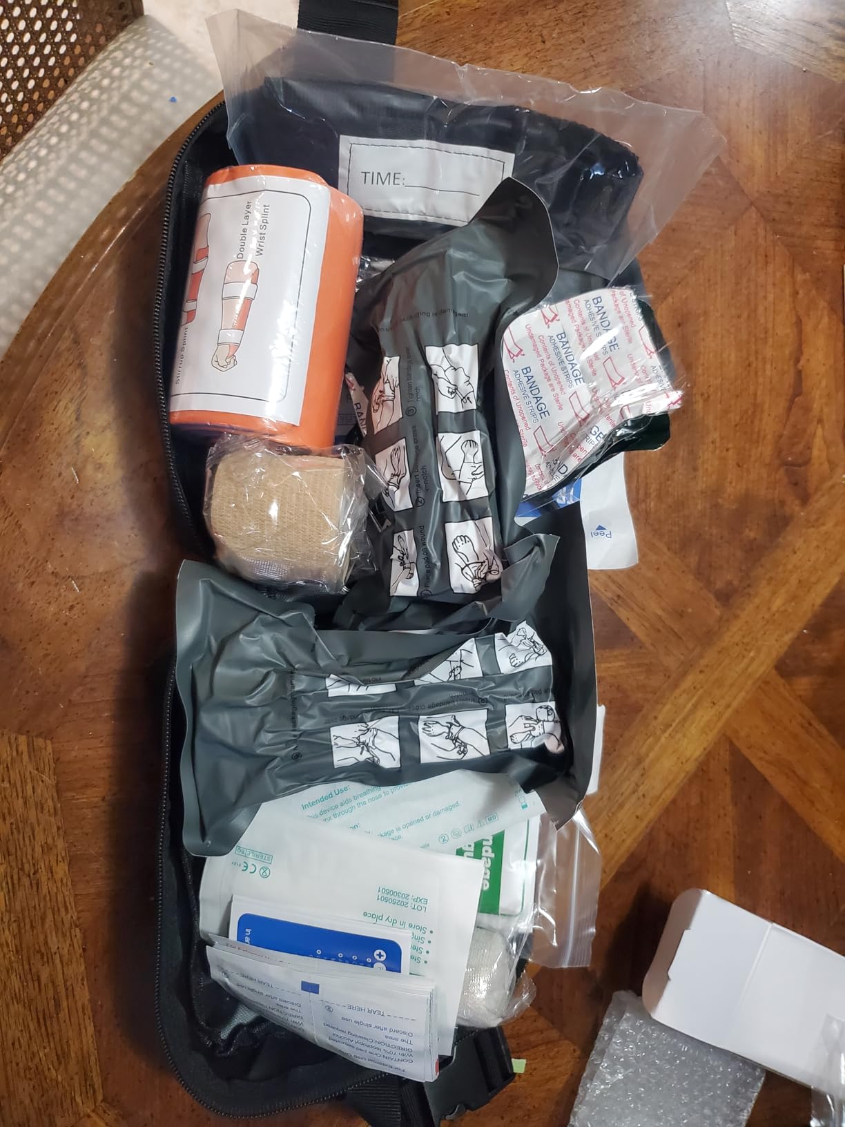 78 Pack IFAK Trauma Kit with Tourniquet, 6-Inch Israeli Bandage, Splint, Tactical First Aid Kit for Car, Camping, Hiking and Travel with Molle Bag customer photo 1