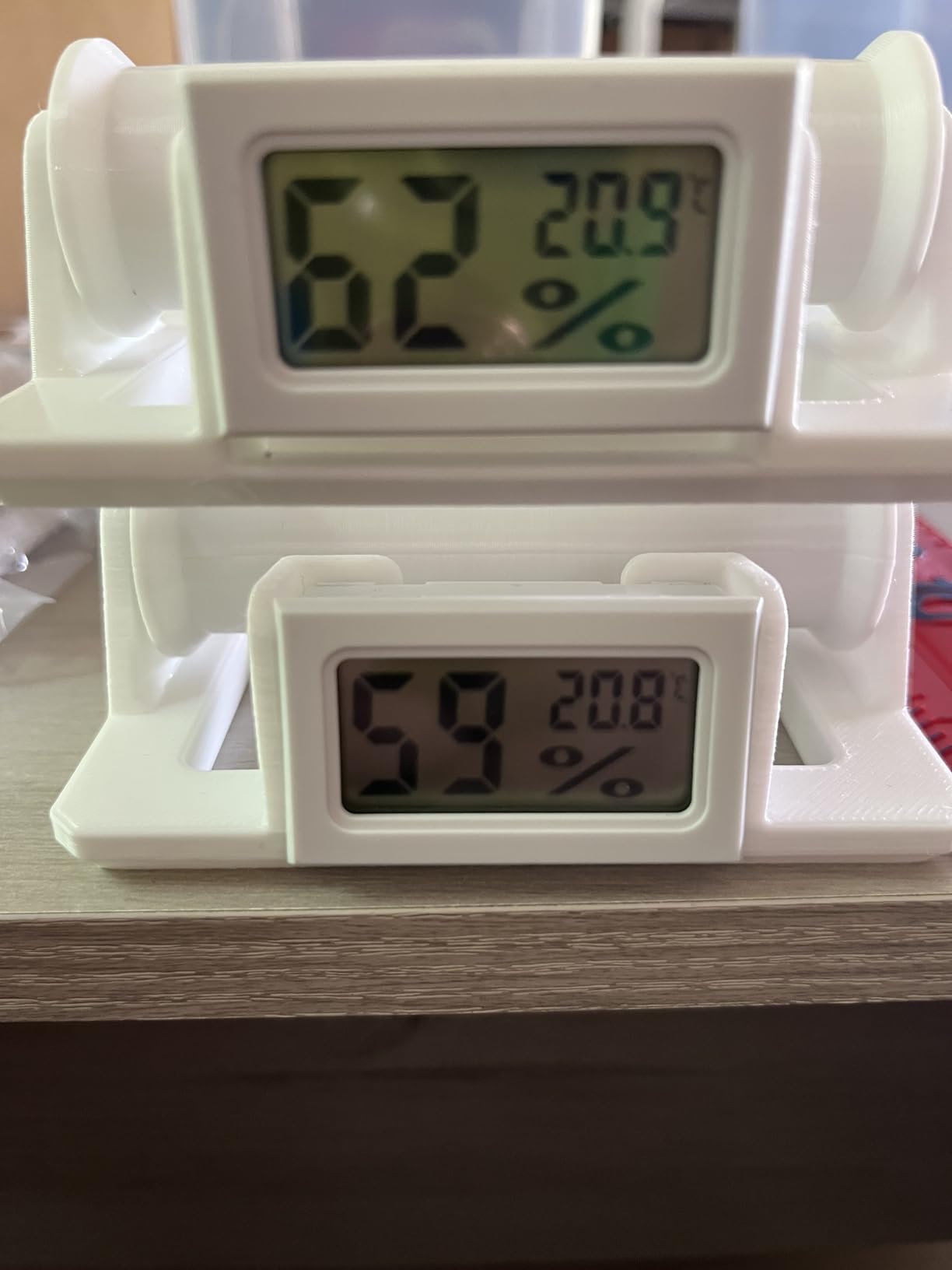 3D Printer Filament Dry Box, Airtight Filament Storage Box with Dual Outlets, Hygrometer, Reusable Desiccant & Spool Holders for Continuous Printing Filament Storage and Protection, 5.8L, 2 Pack customer photo 1