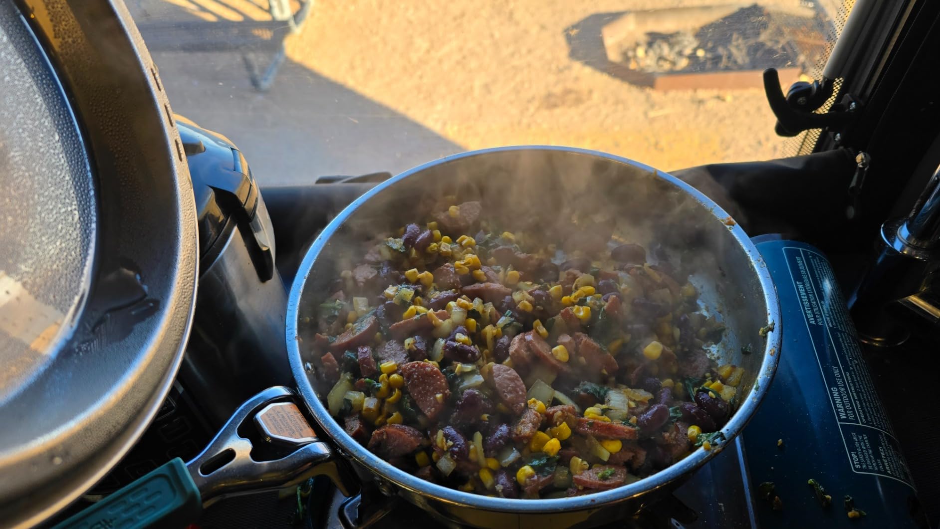 Gerber Gear ComplEAT Cook Set - Dishwasher-Safe Camping Cookware for Outdoor Cooking - Includes Saute Pan, Stock Pot, 4 Plates, 4 Bowls, Mixing Bowl & More customer photo 2