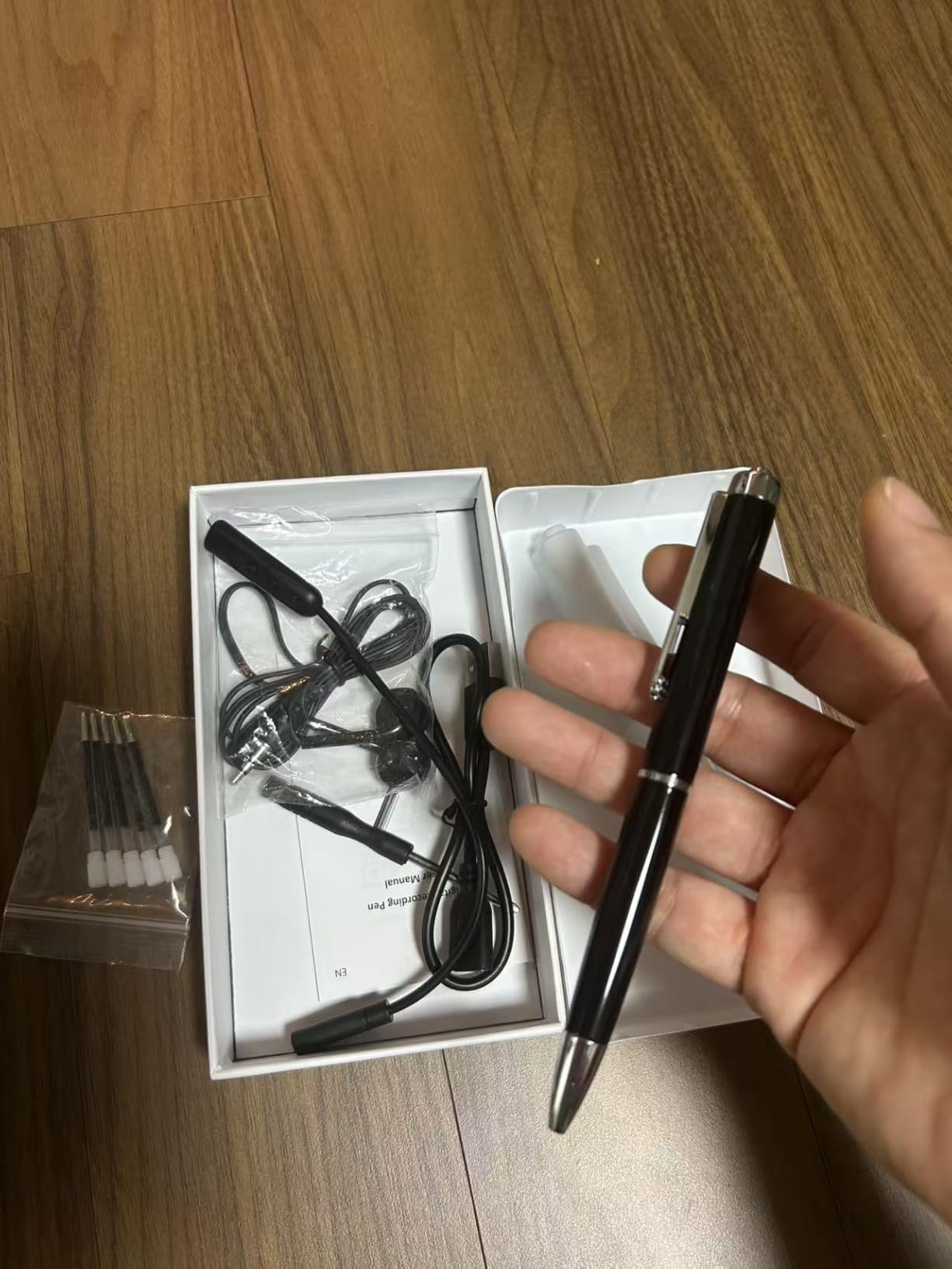 72GB Digital Voice Recorder w/USB Type-C, Portable Dictahpone Recording Device, One-Touch Start Voice Active Recorder with Playback, Portable Audio Recorder for Class Meeting customer photo 1