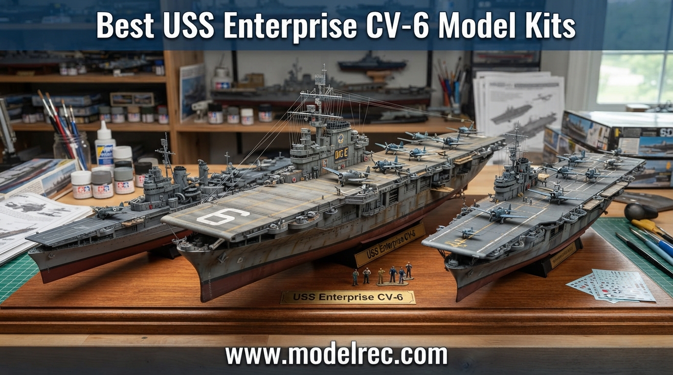 Best USS Enterprise CV-6 Model Kits