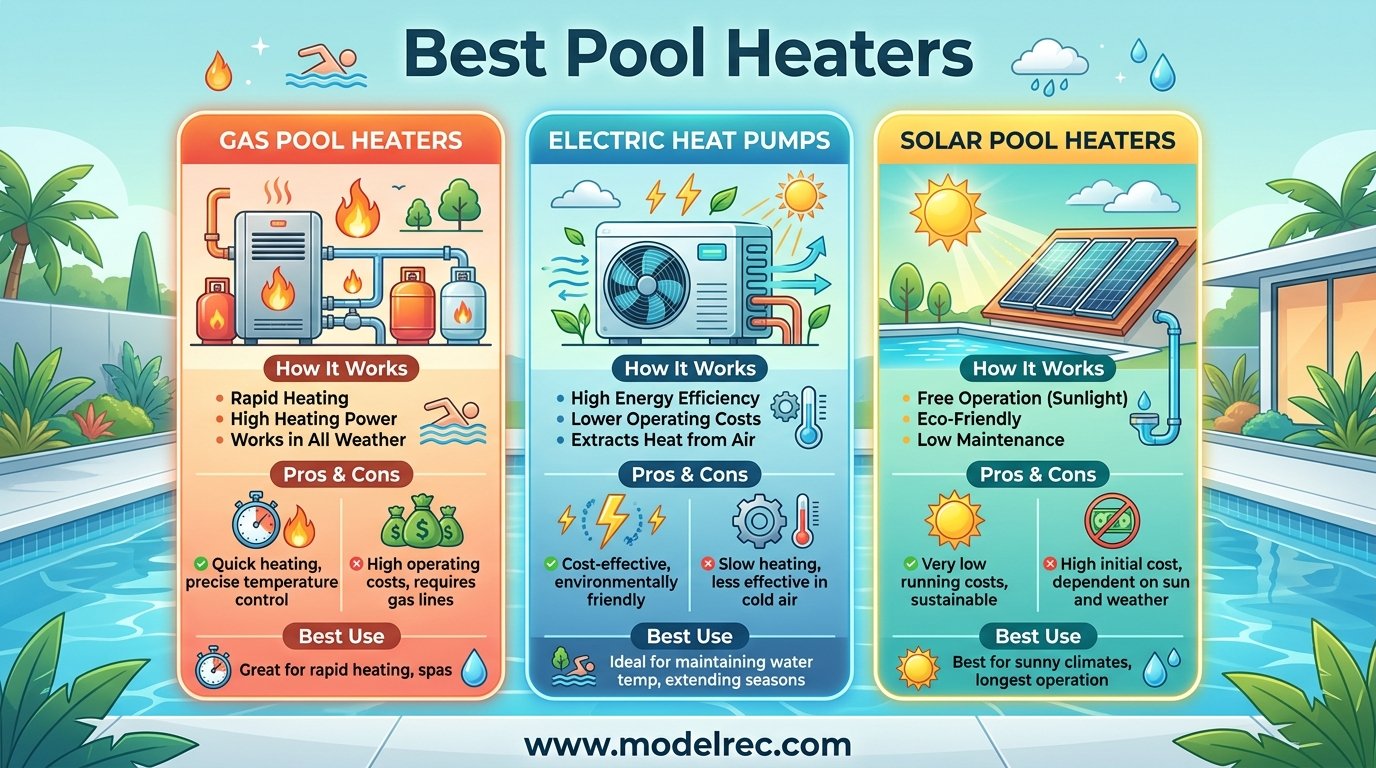 best pool heaters