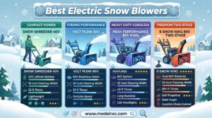 best electric snow blowers