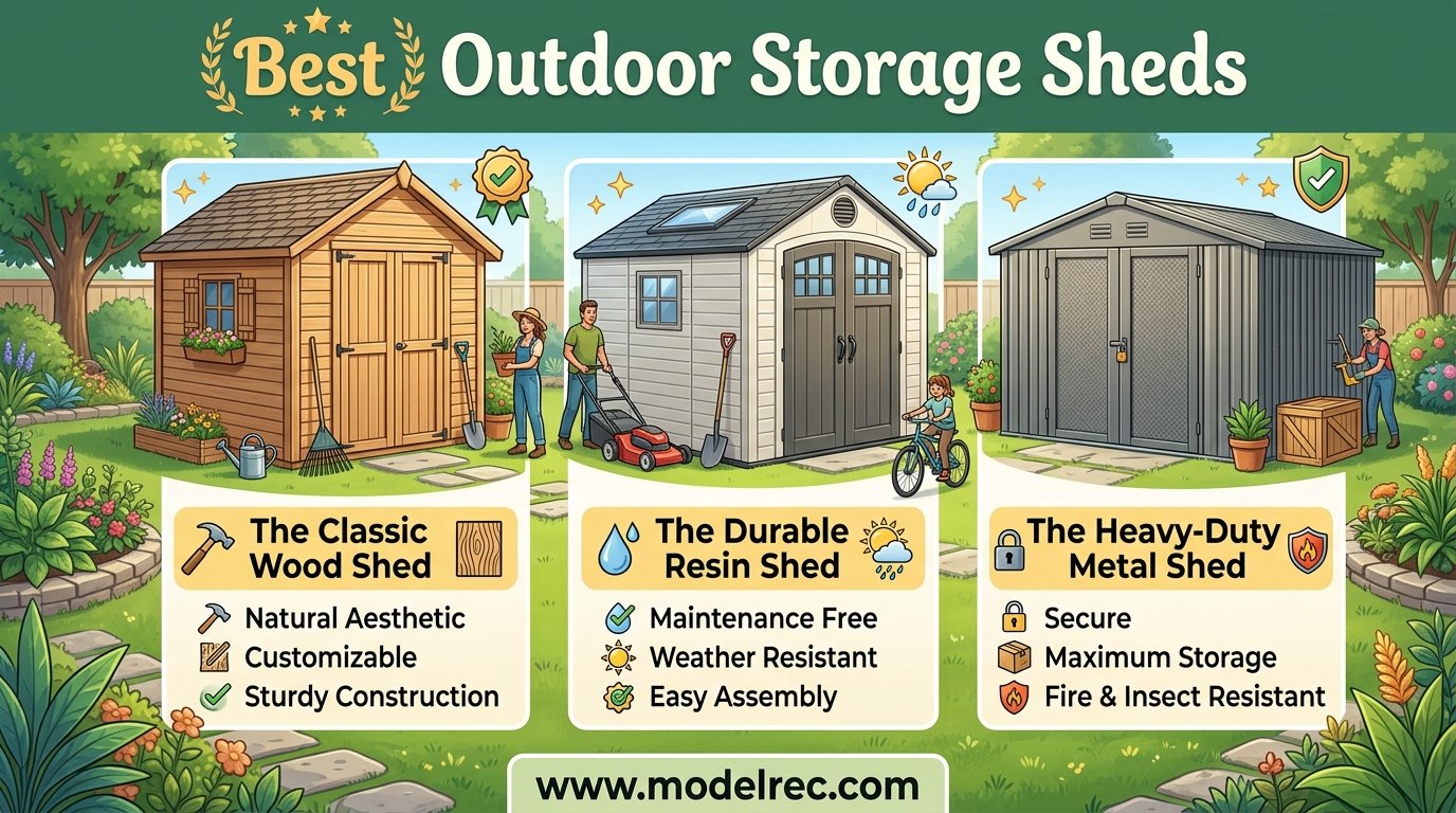 best outdoor storage sheds