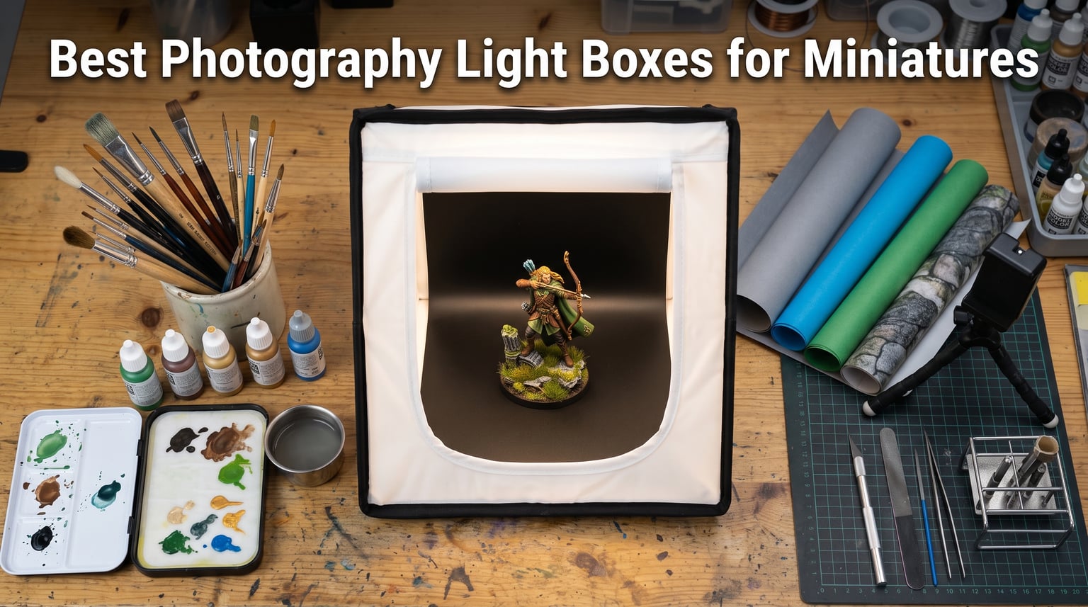 best photography light boxes for miniatures