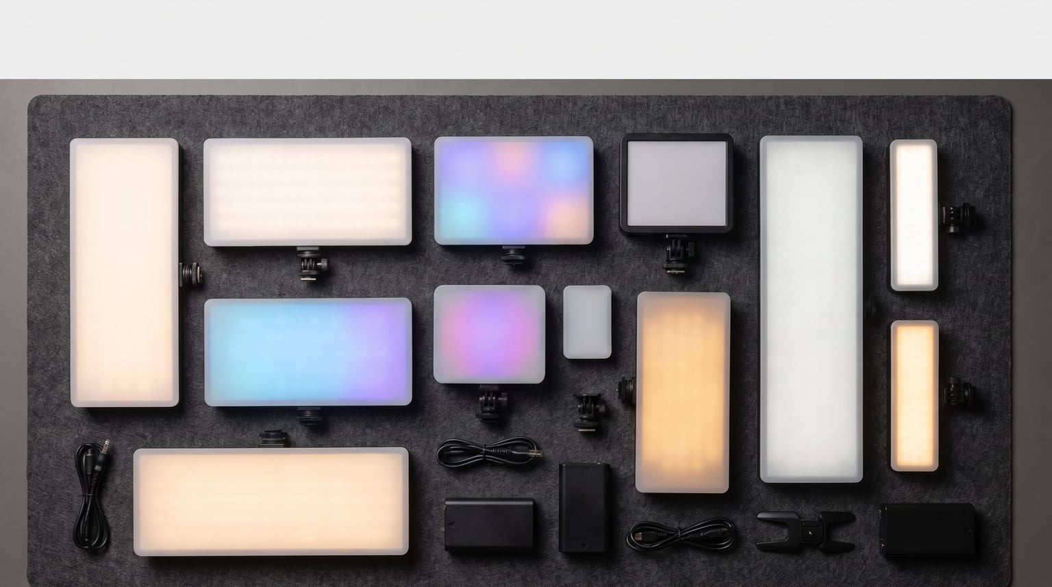 best LED panel lights for photography