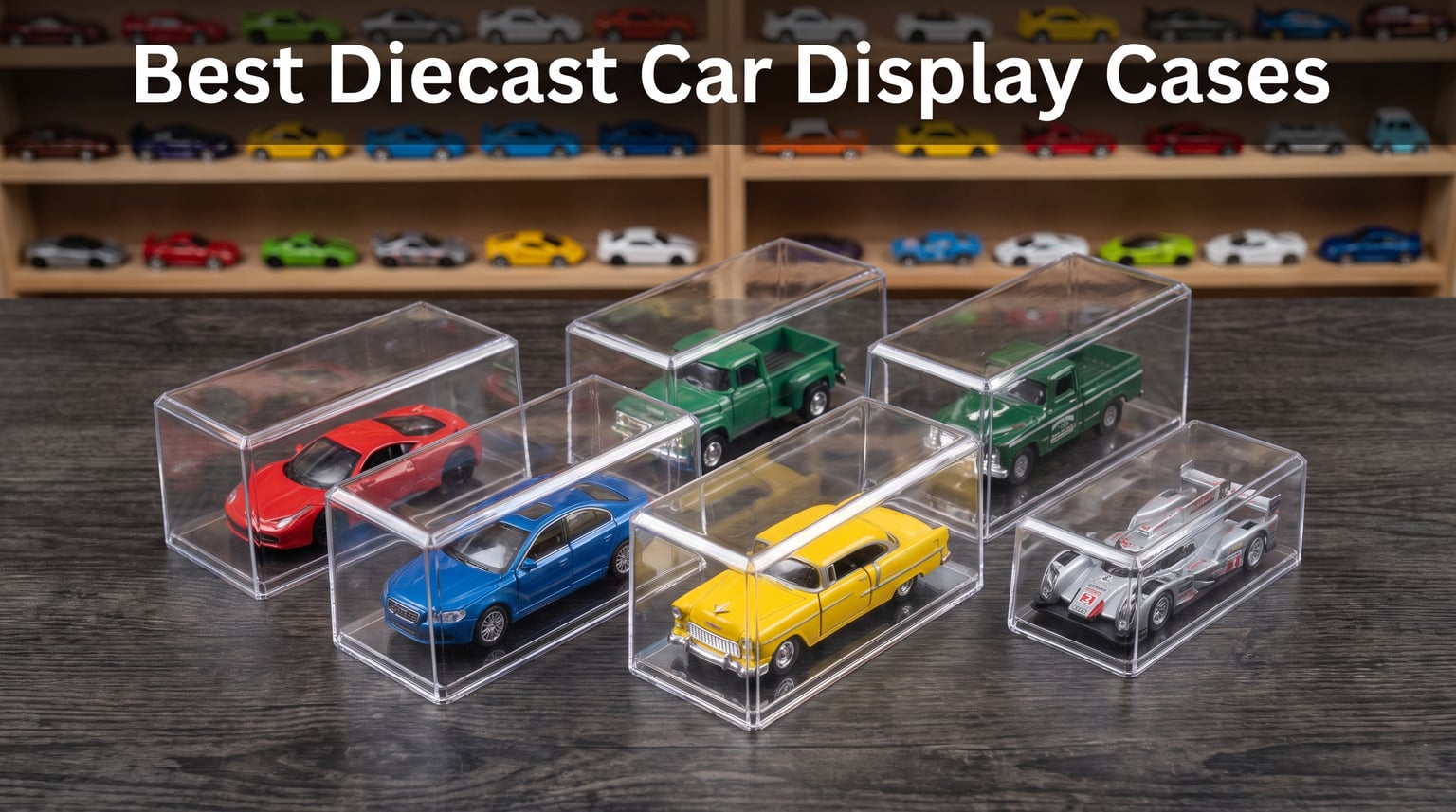 best display cases for diecast cars