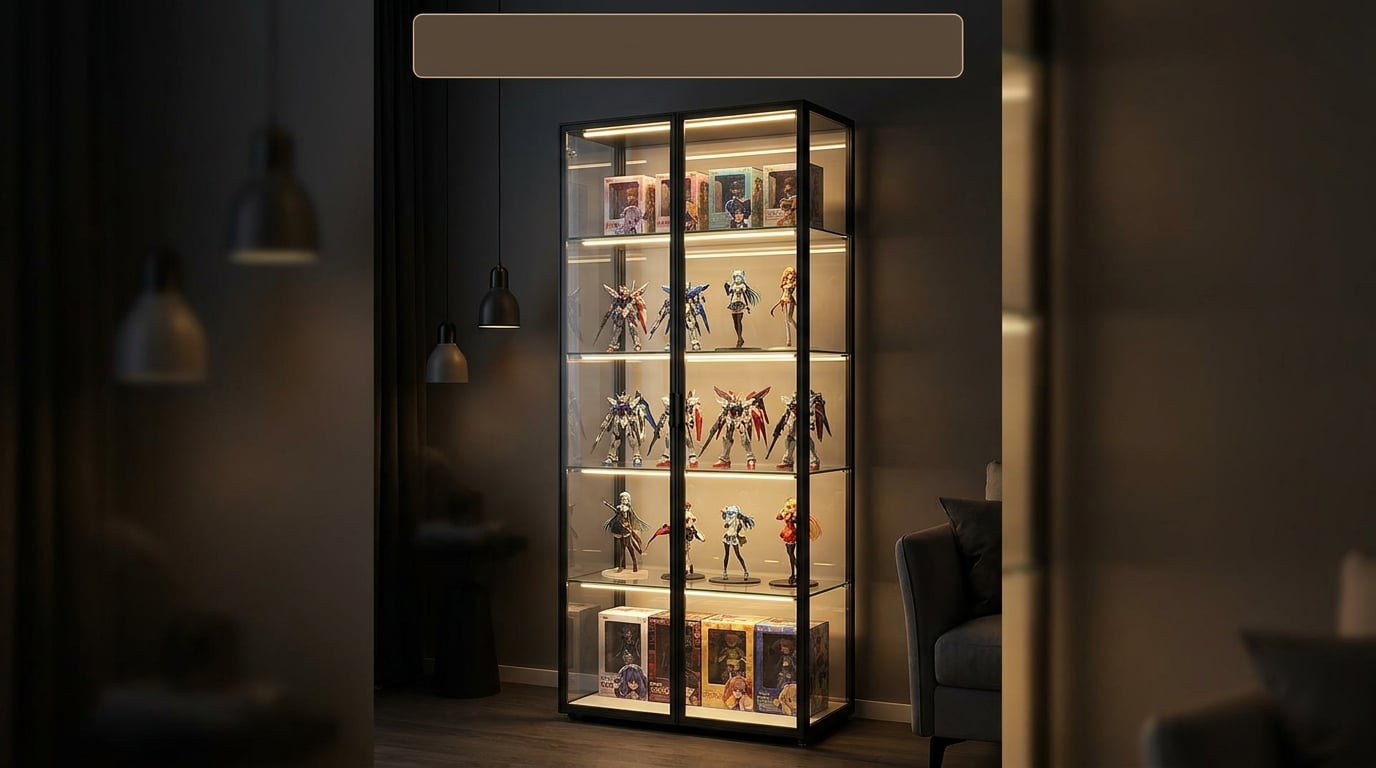 best glass display cabinets for collectibles
