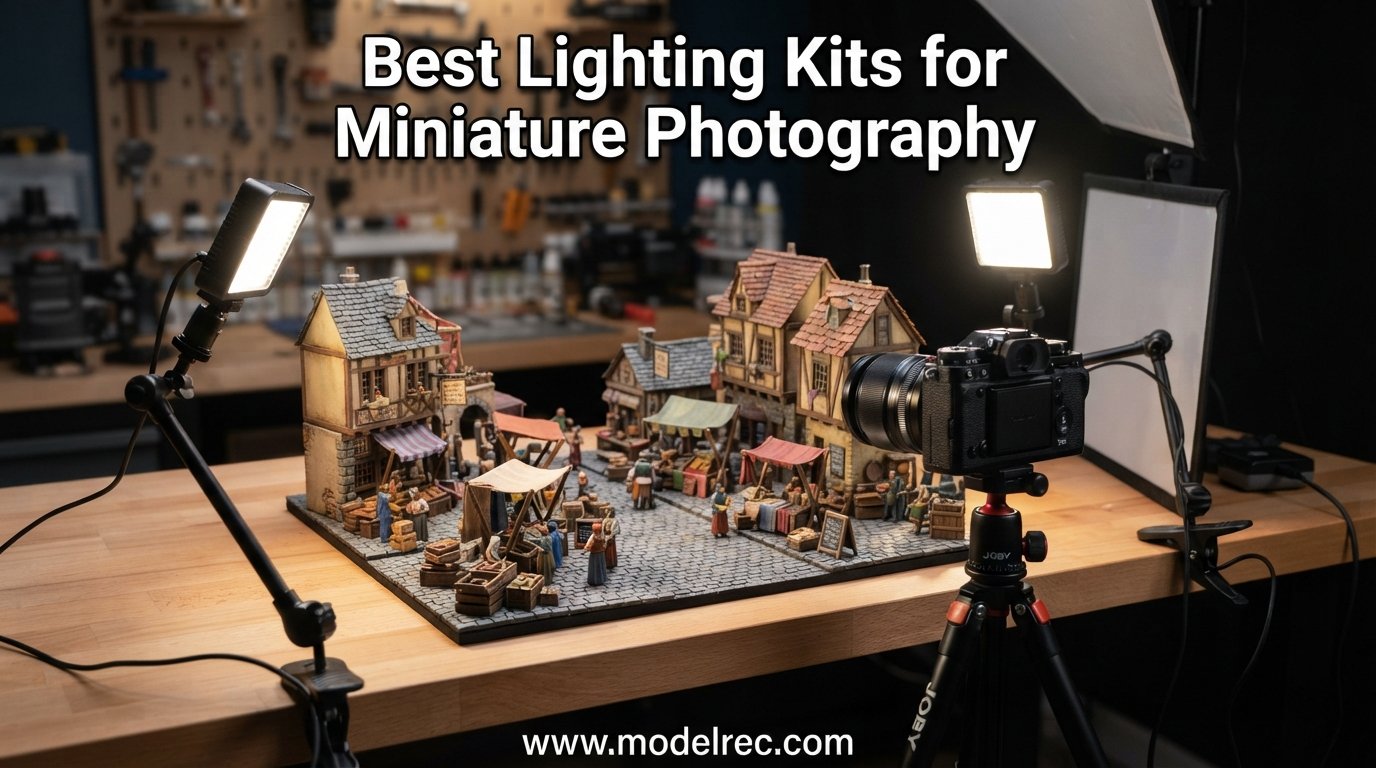 best lighting kits for miniature photography