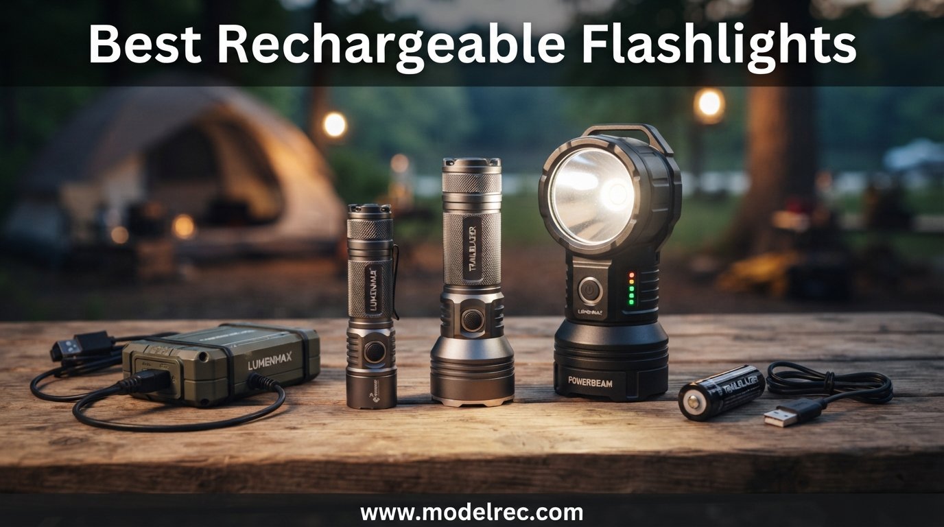 best rechargeable flashlights
