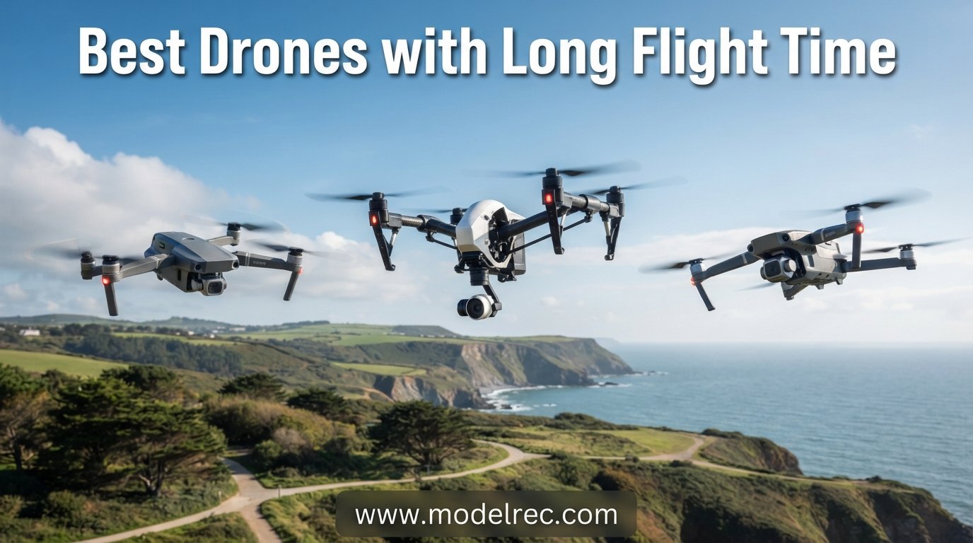 best drones with long flight time