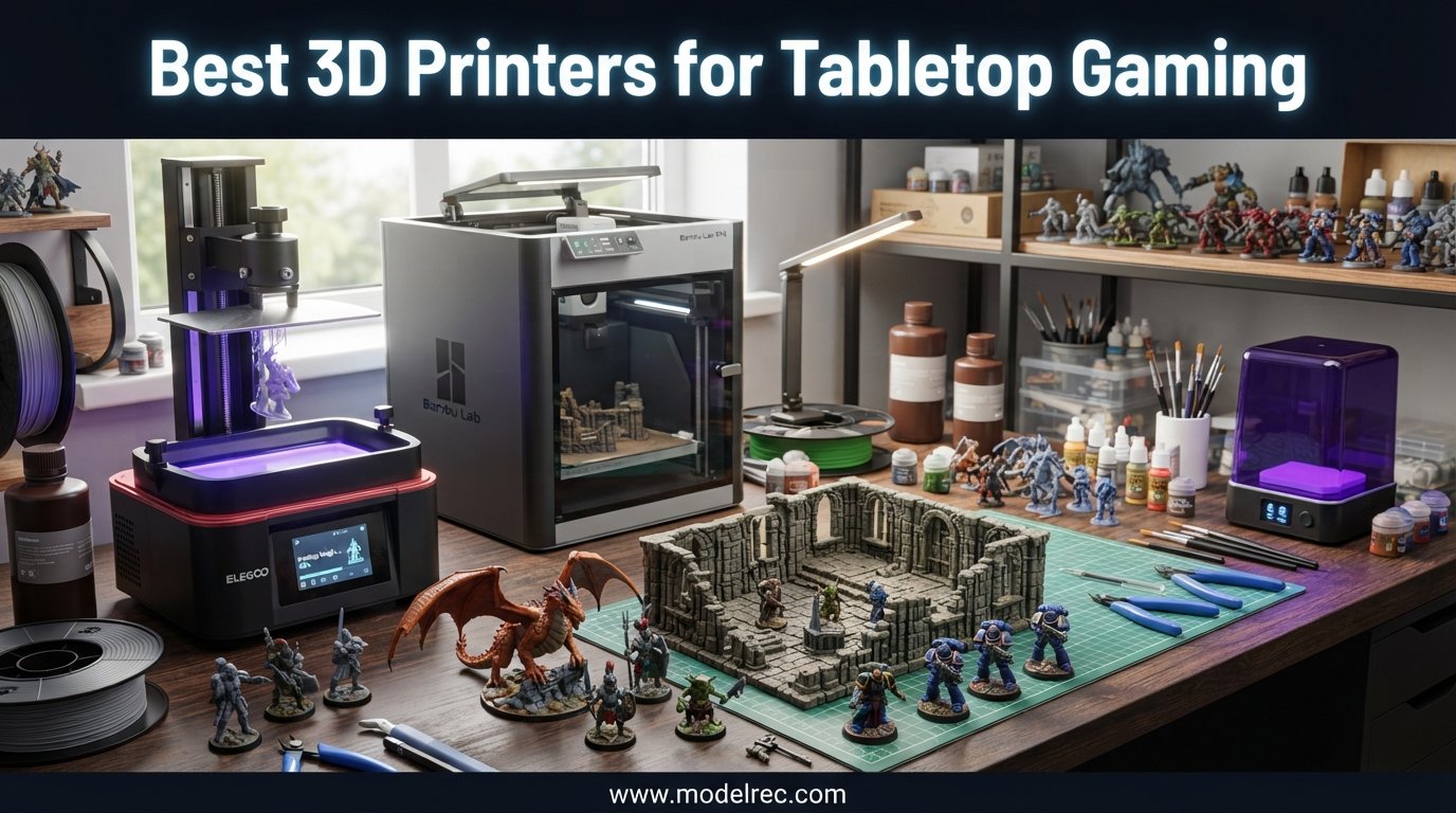 best 3D printers for tabletop gaming