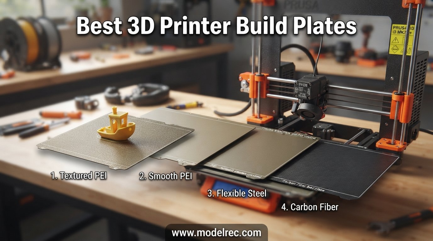best 3D printer build plates