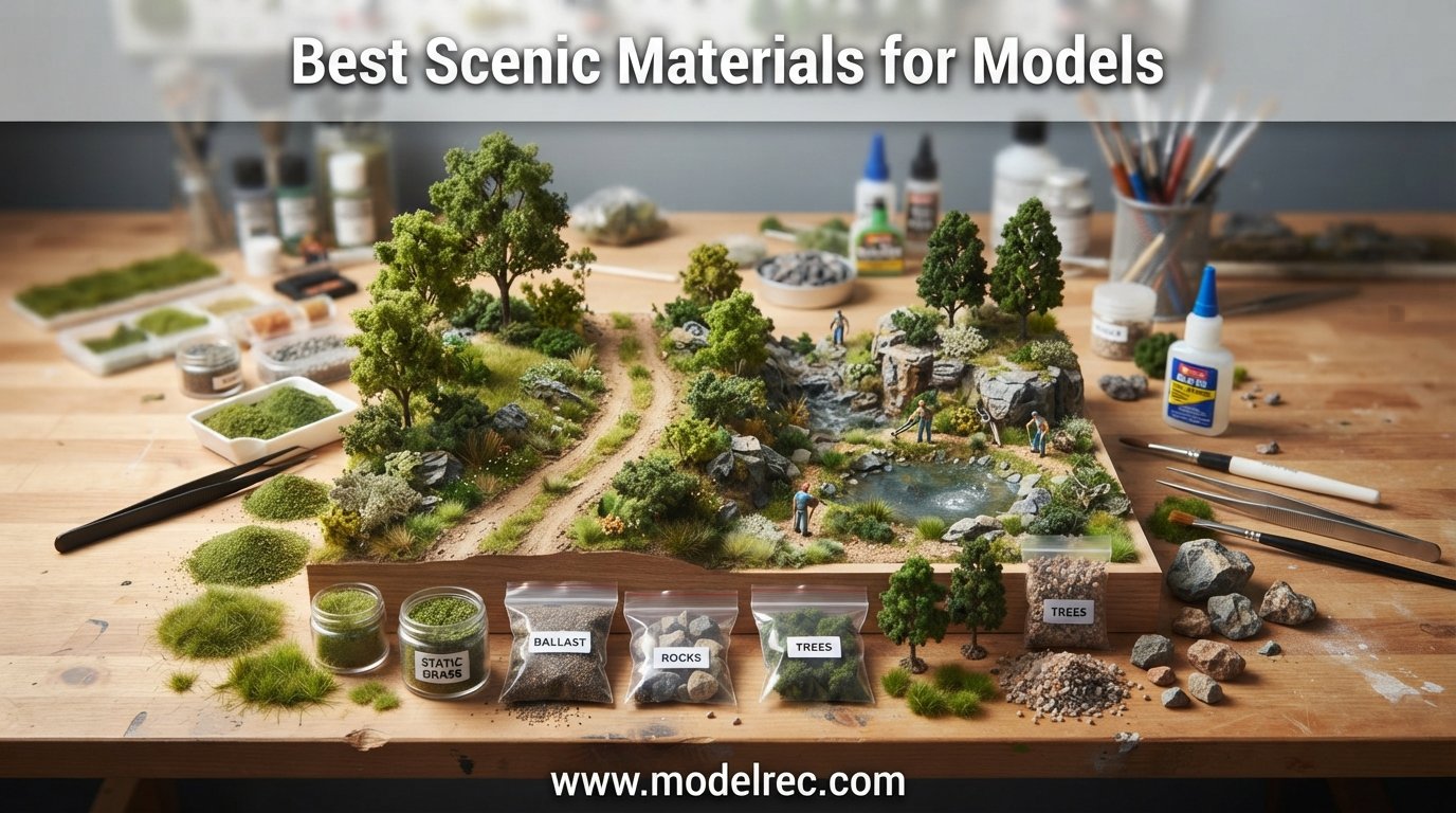 best scenic materials for models