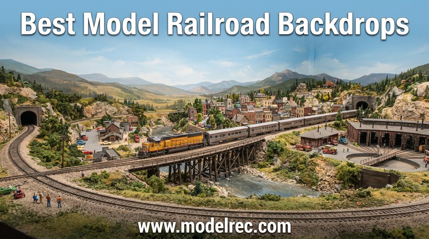 best model railroad backdrops