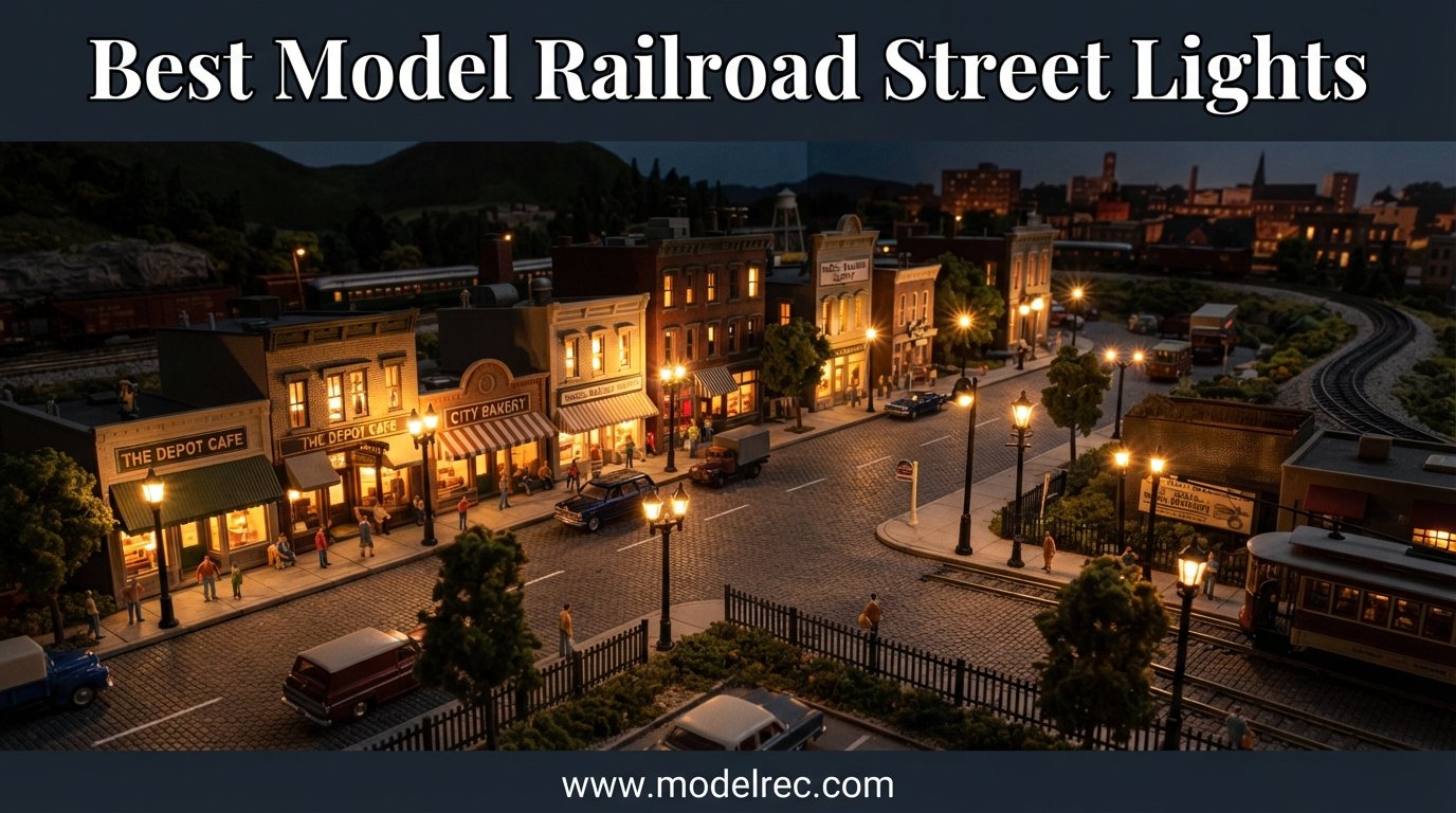 best model railroad street lights