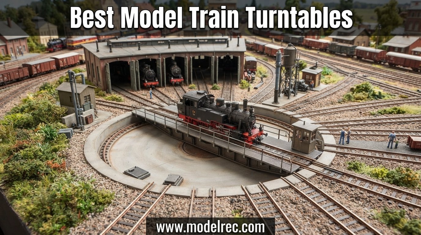 best model train turntables
