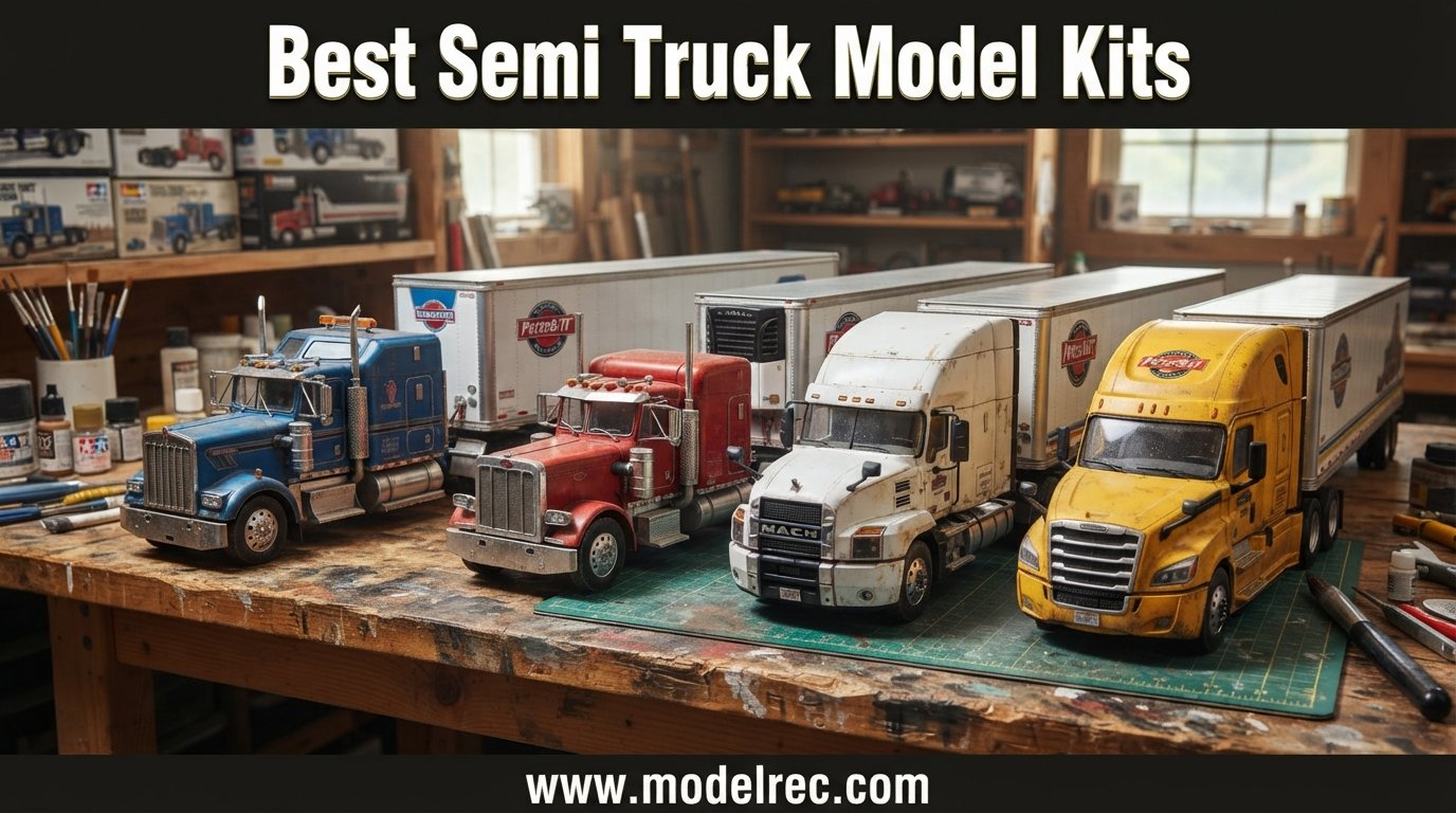 best semi truck model kits