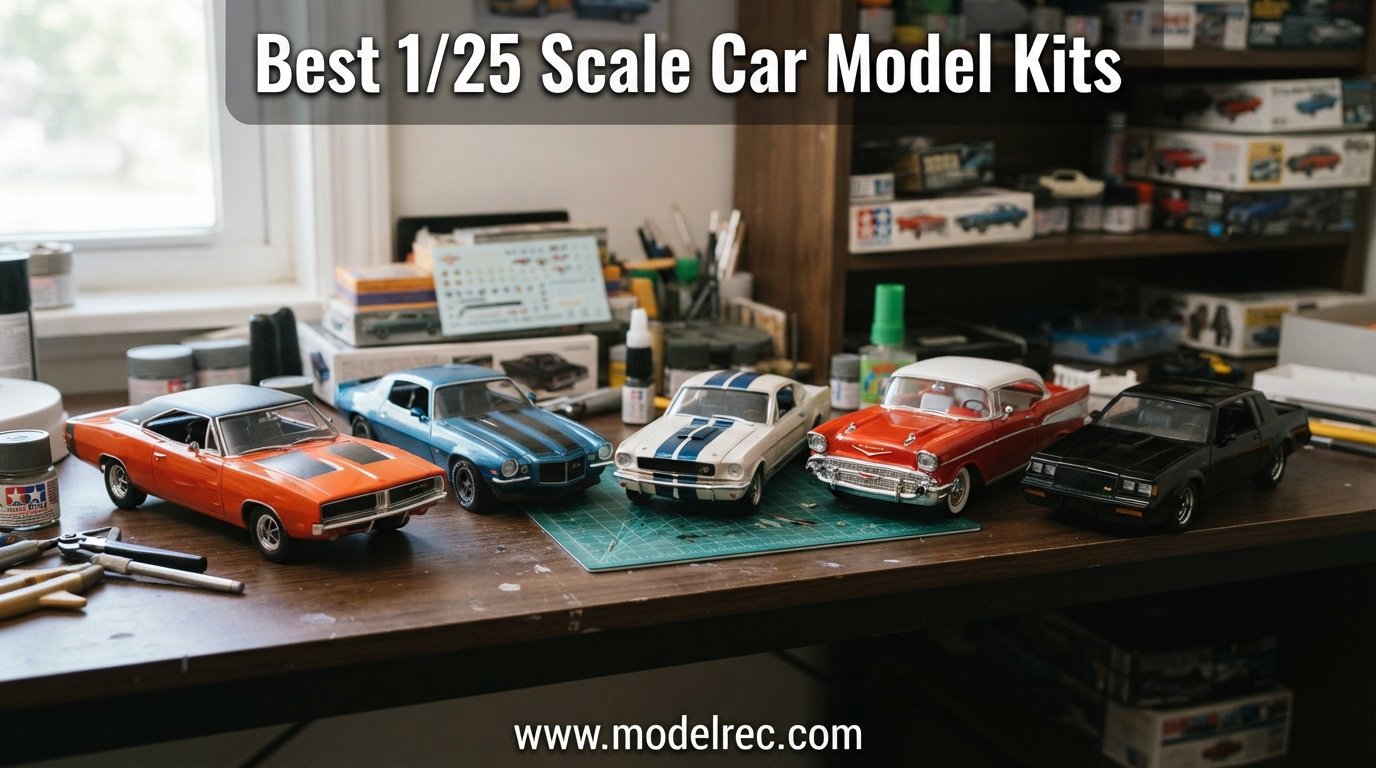best 1/25 scale car model kits