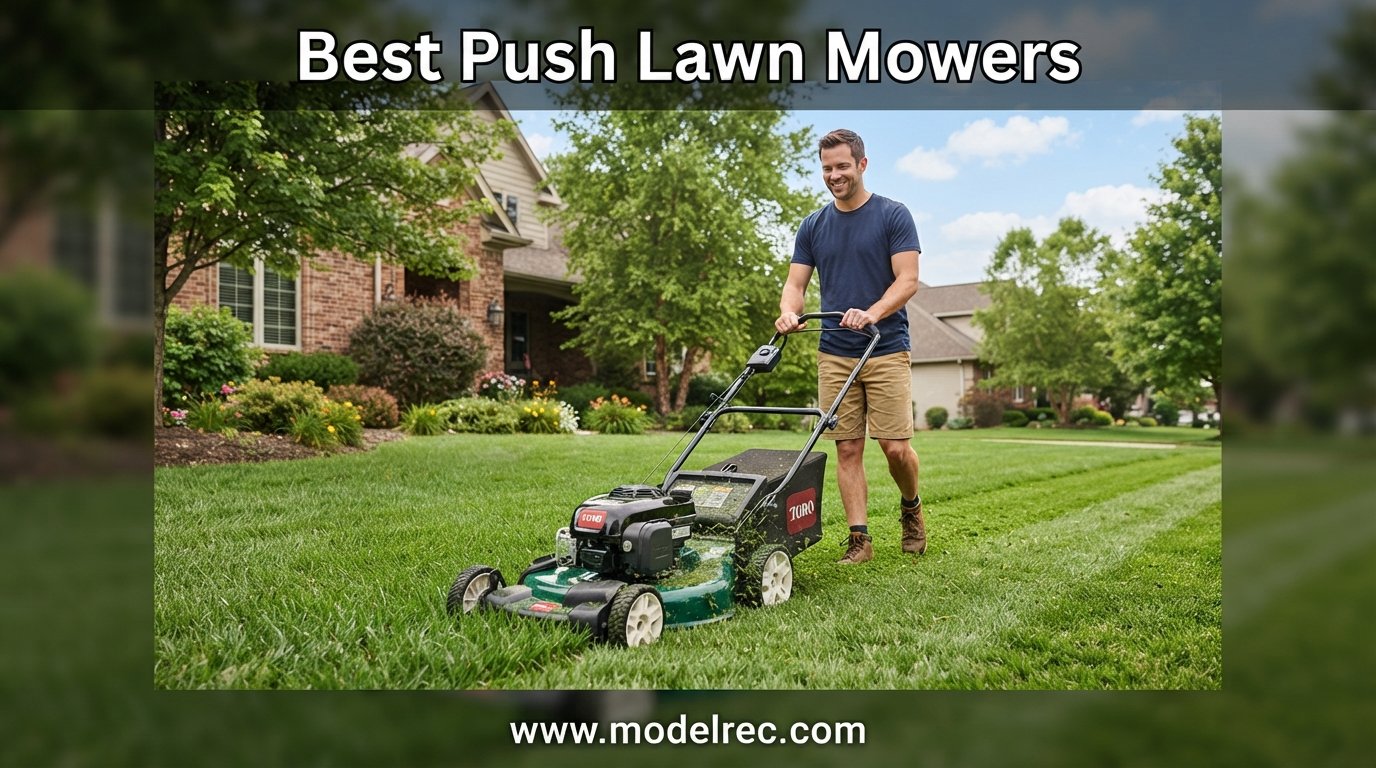 best push lawn mowers