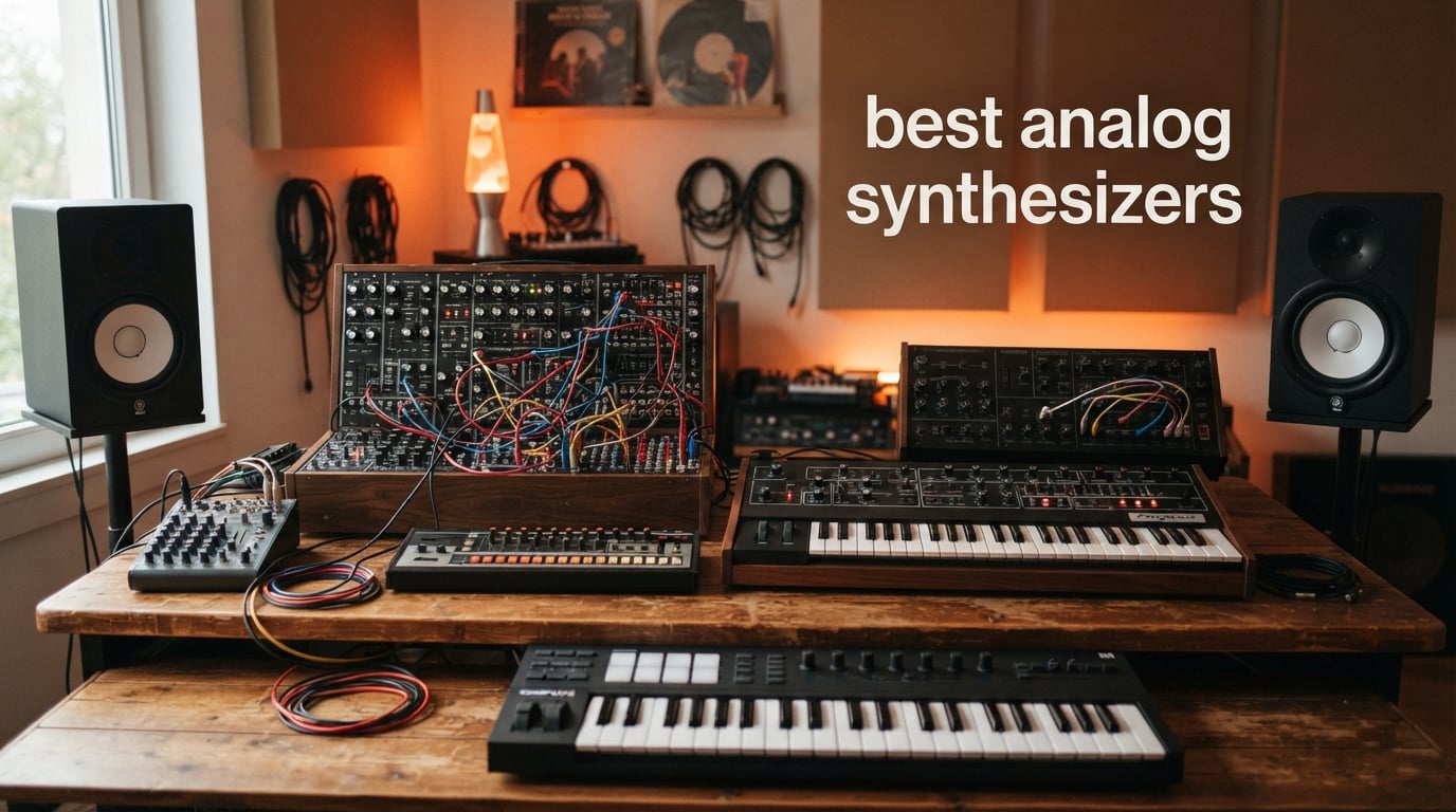 best analog synthesizers