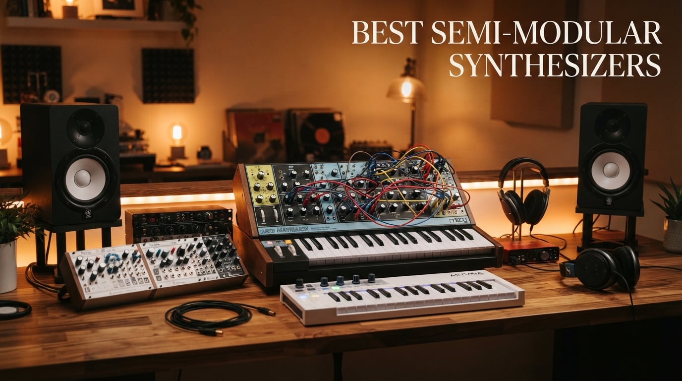best semi-modular synthesizers