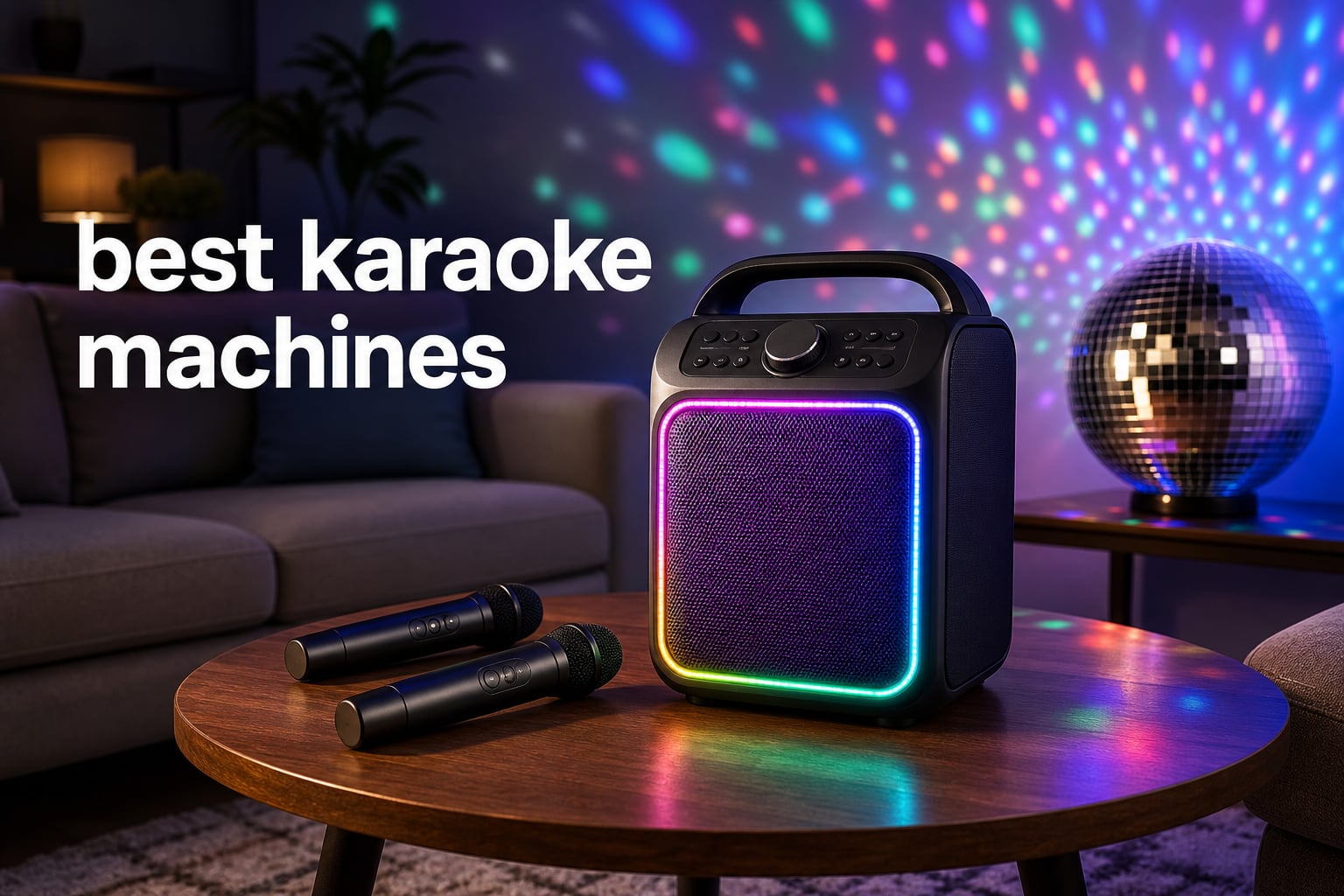 best karaoke machines