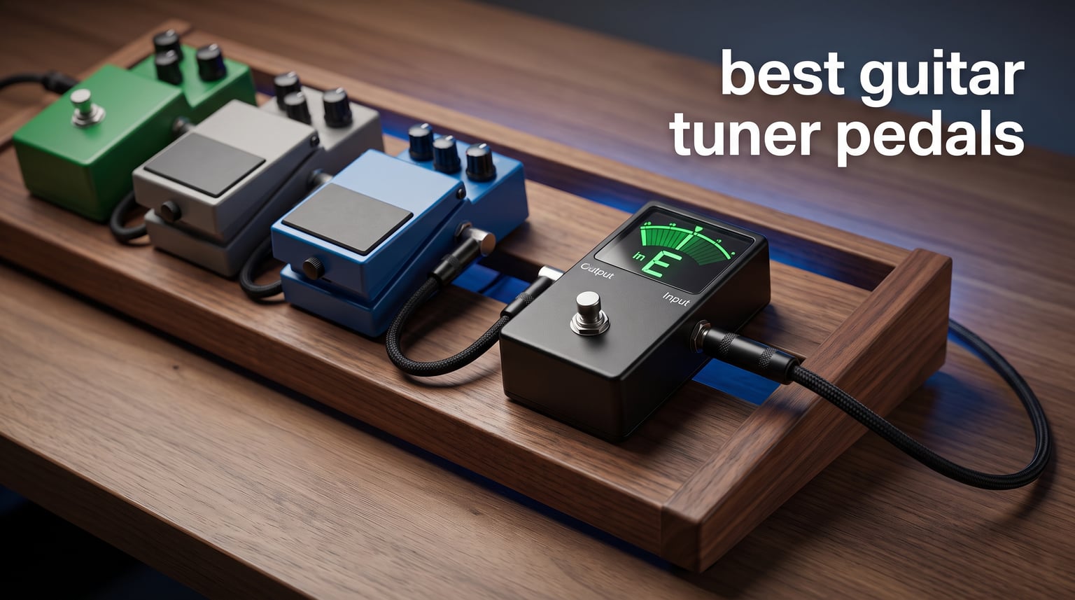 best guitar tuner pedals