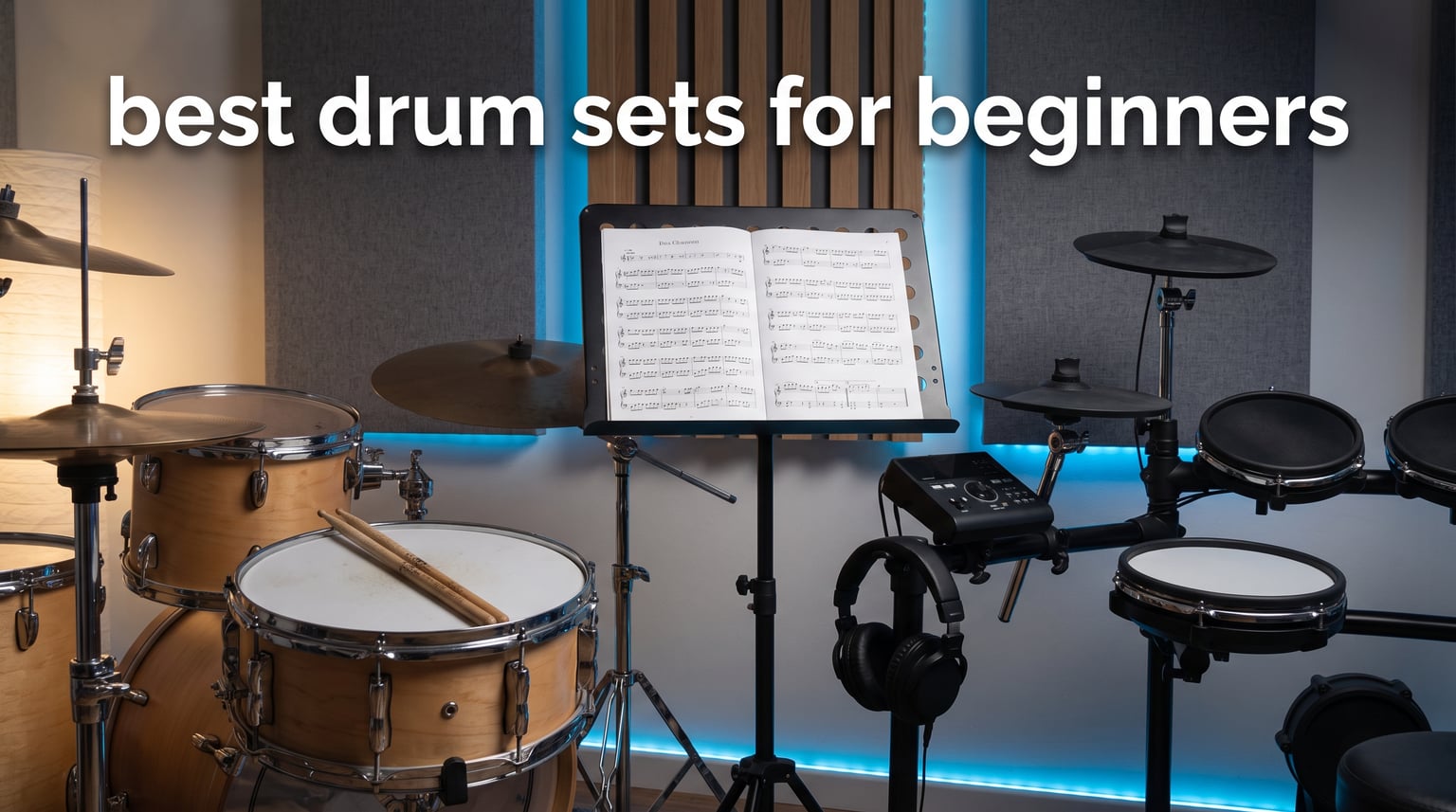 best drum sets for beginners