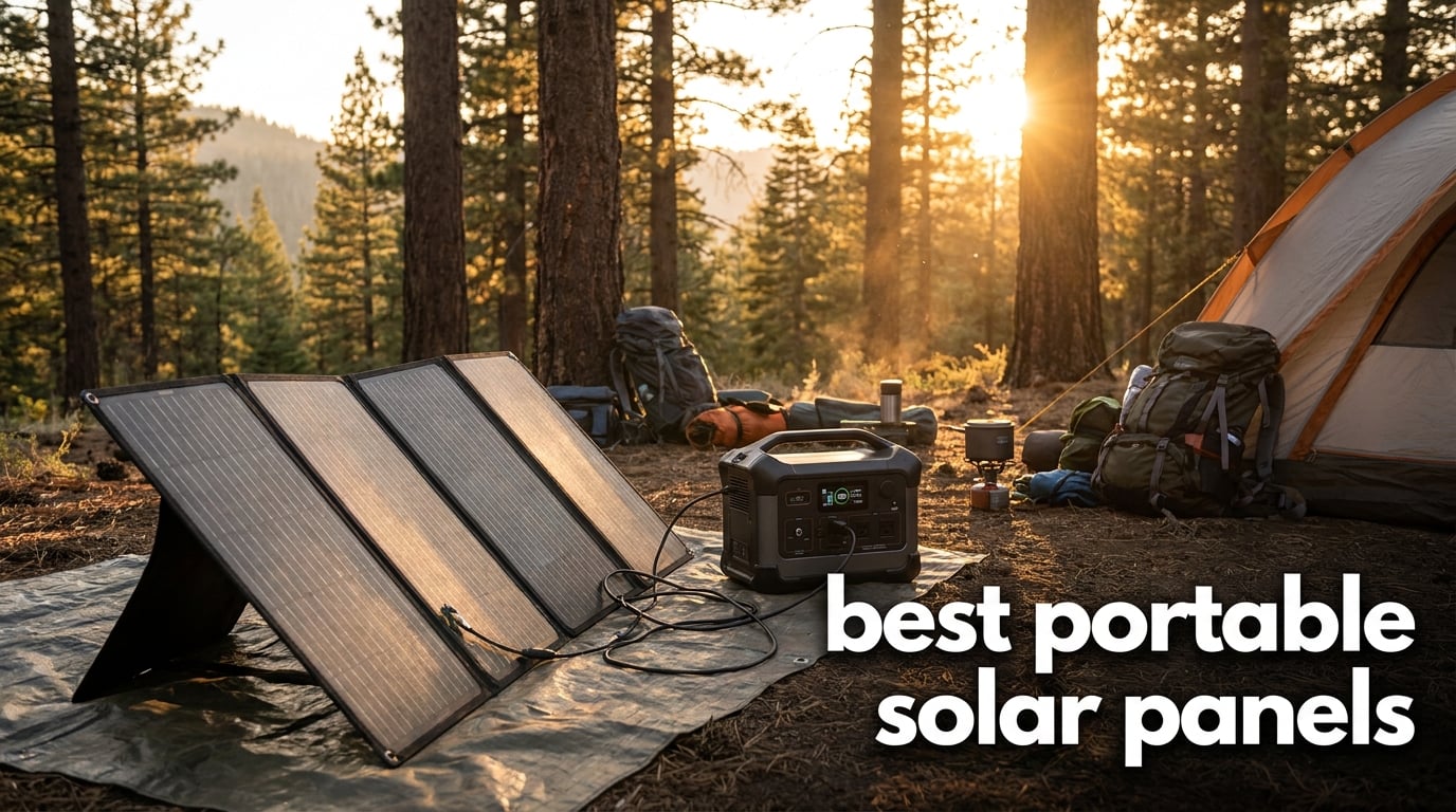 best portable solar panels