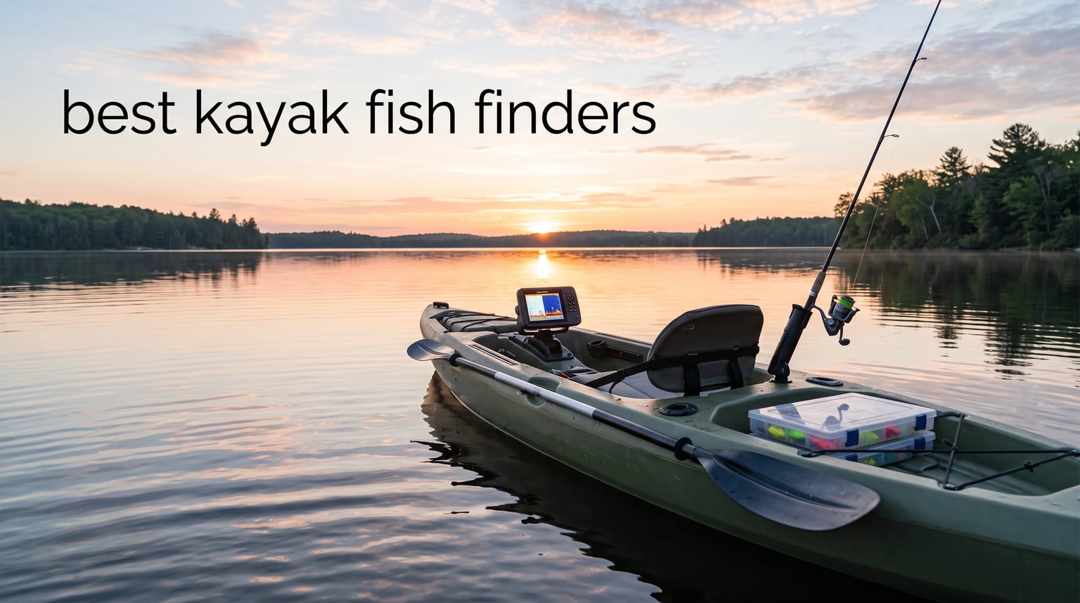 best kayak fish finders