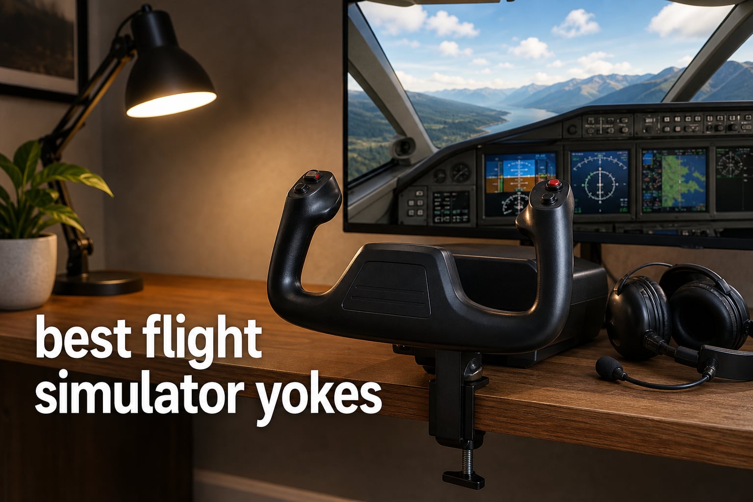 best flight simulator yokes