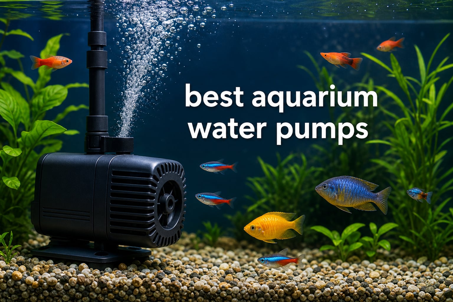 best aquarium water pumps